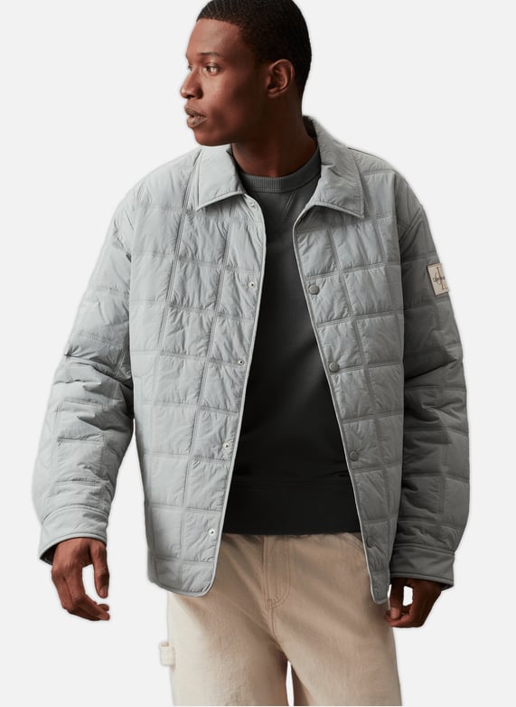 VESTE MATELASSeE EN NYLON CALVIN KLEIN pour HOMME Printemps