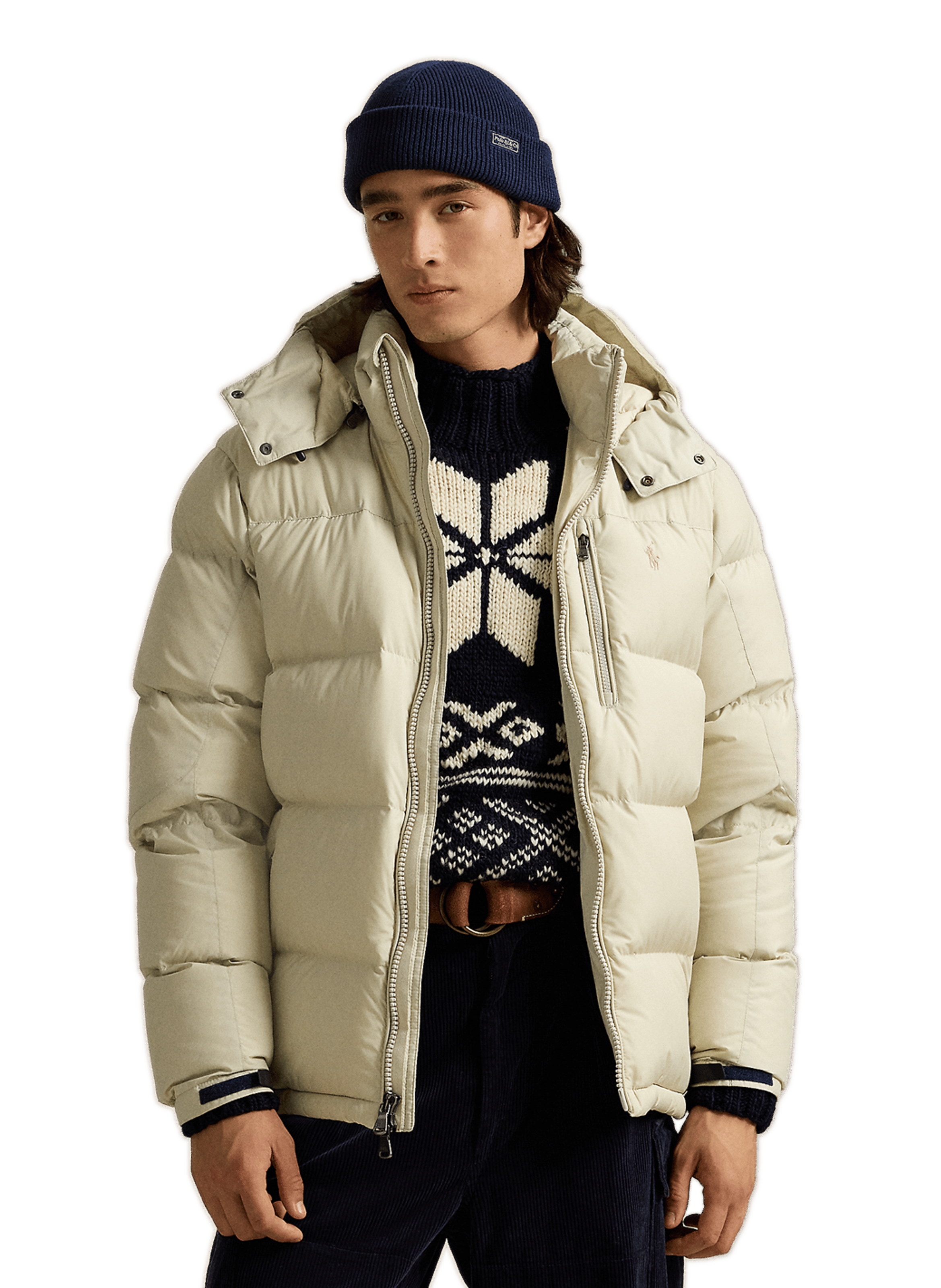 Down jacket POLO RALPH LAUREN Beige