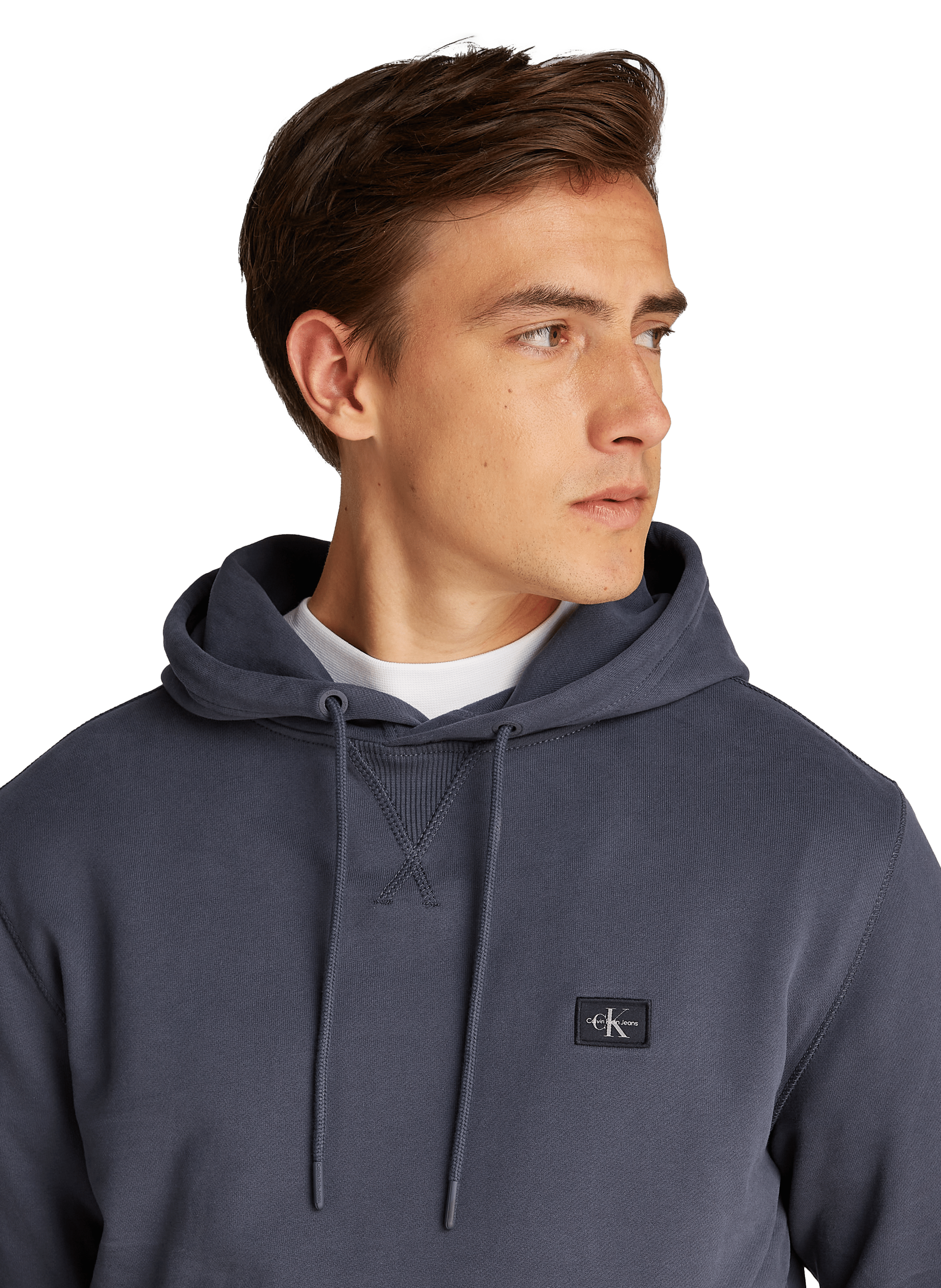 Cotton hoodie CALVIN KLEIN Grey