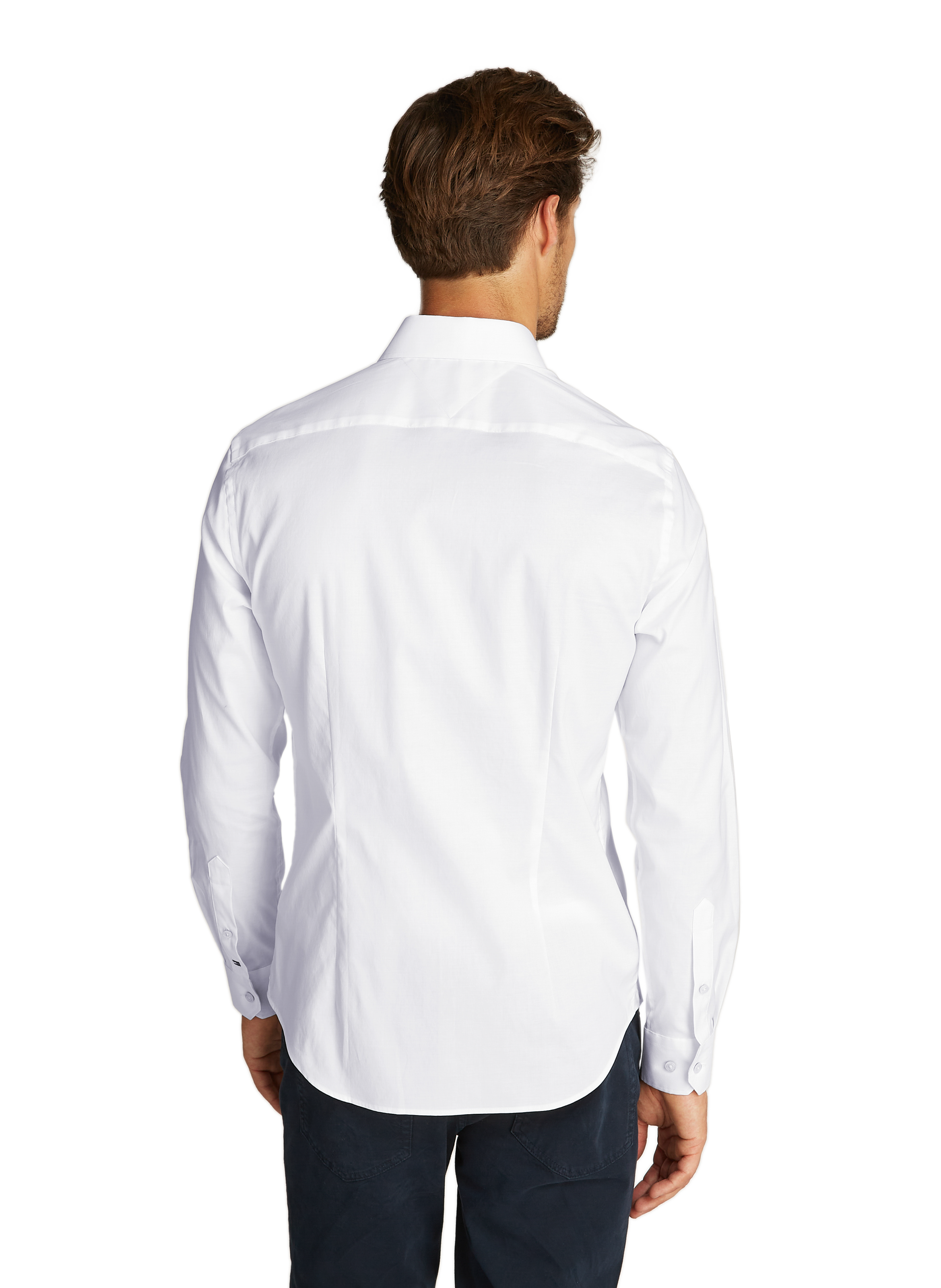 Chemise uni  Blanc