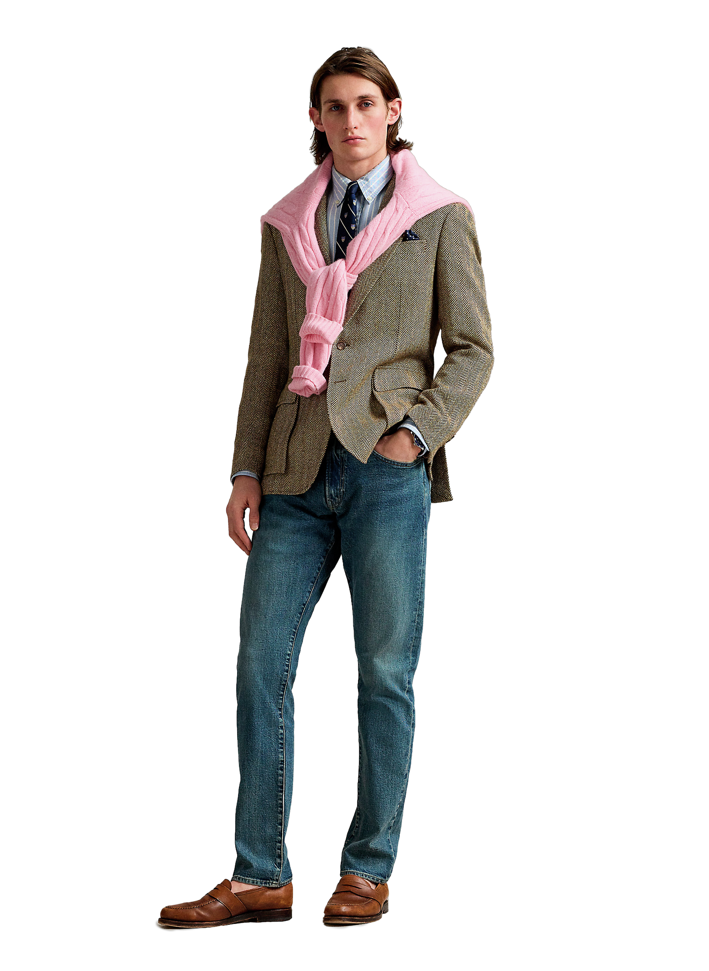 Jean slim POLO RALPH LAUREN Bleu