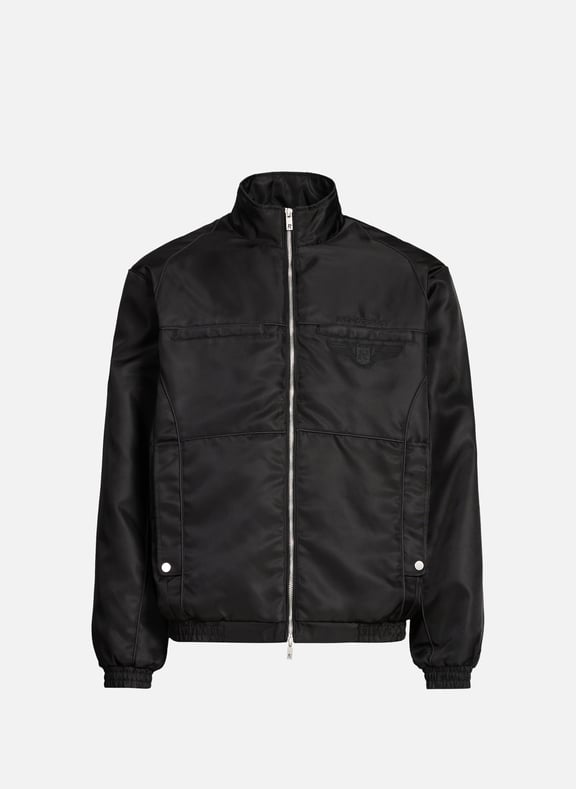 Nylon Racing Jacket Black by REPRESENT REPRESENT Nylon Racing Jacket Black