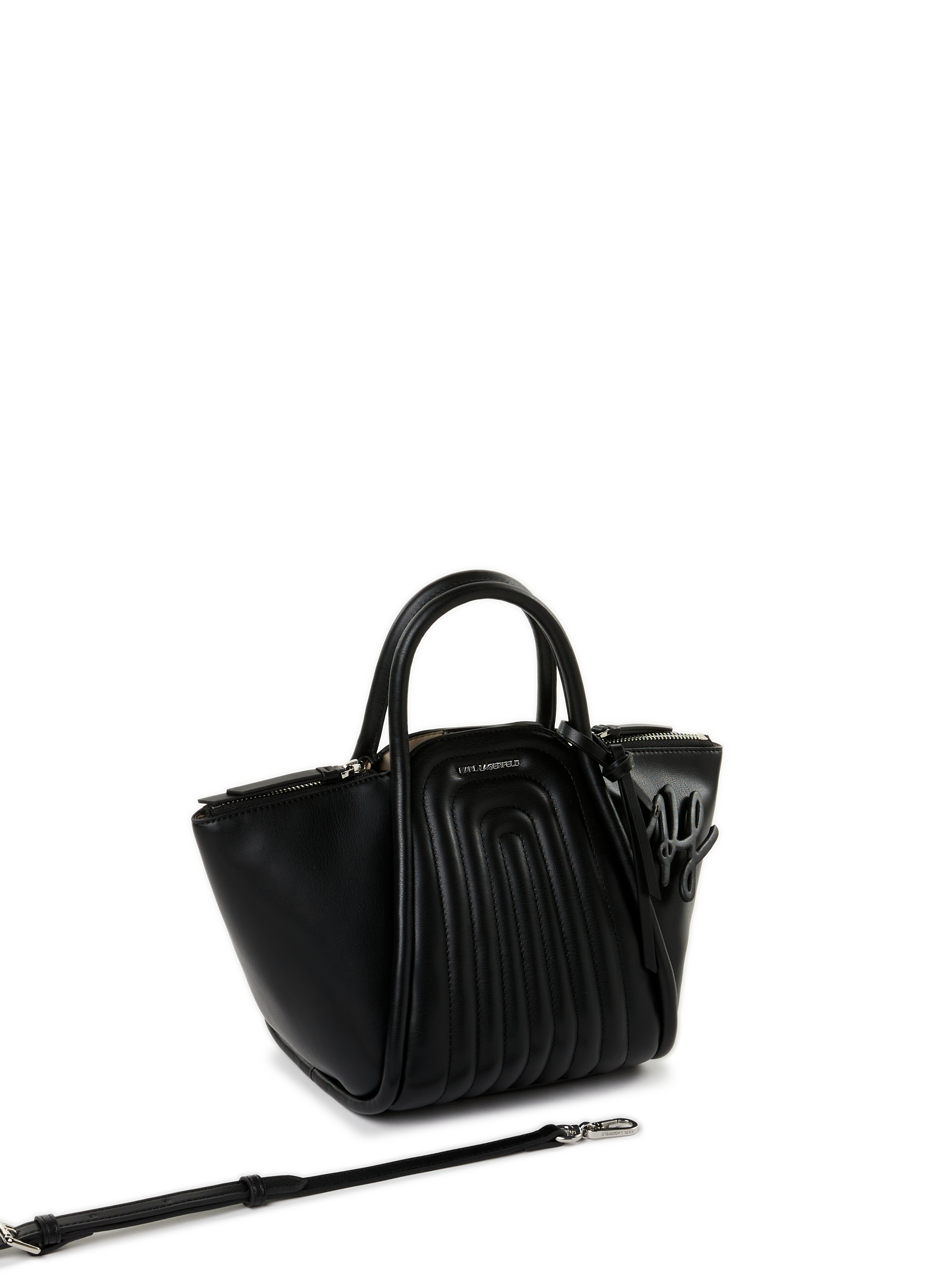 Sac à main matelassé KARL LAGERFELD Noir