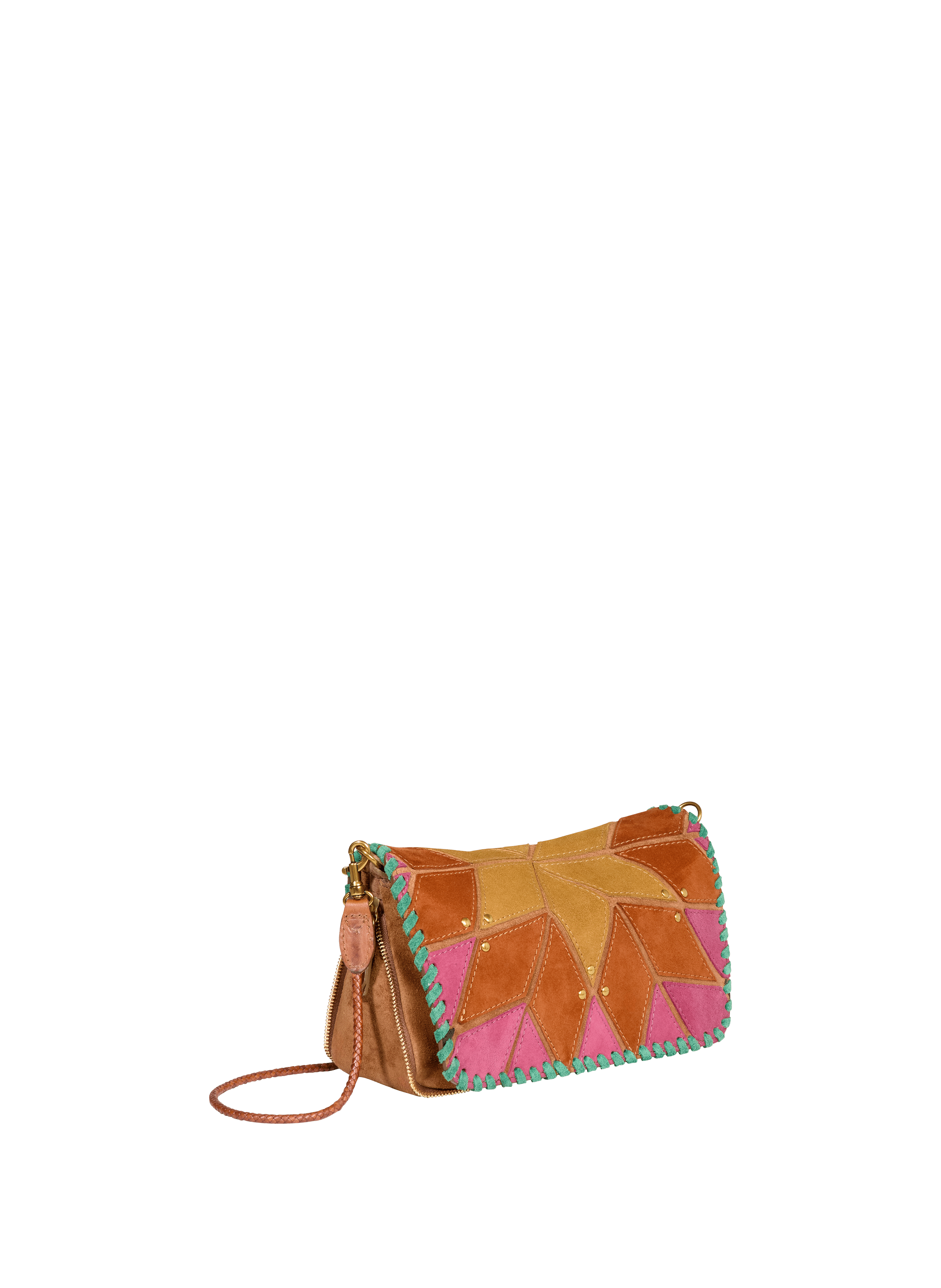 Sac bandoulière Bobi S en cuir JÉRÔME DREYFUSS Multicolore