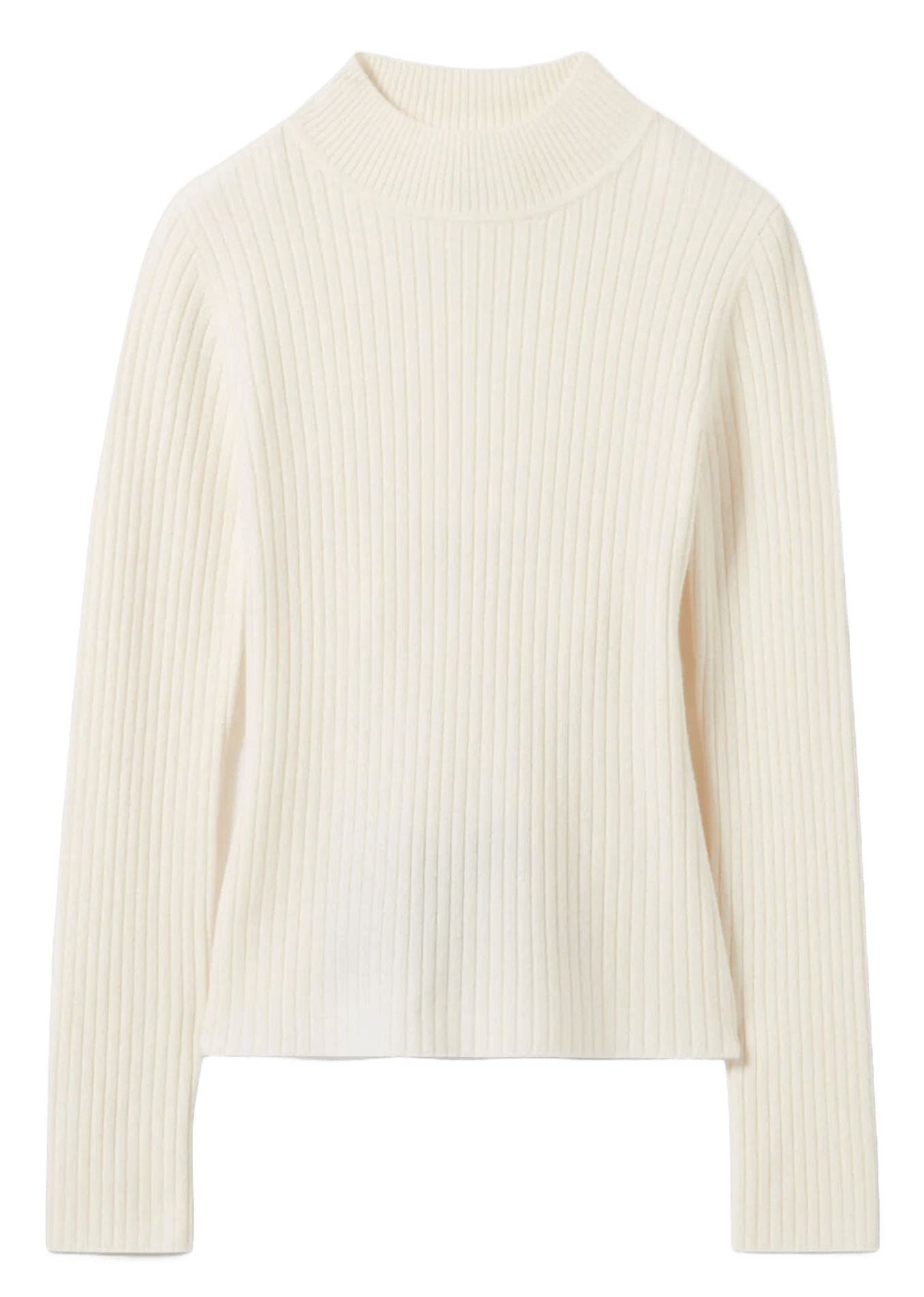 Pull col rond en laine mélangée maritime CLAUDIE PIERLOT Beige