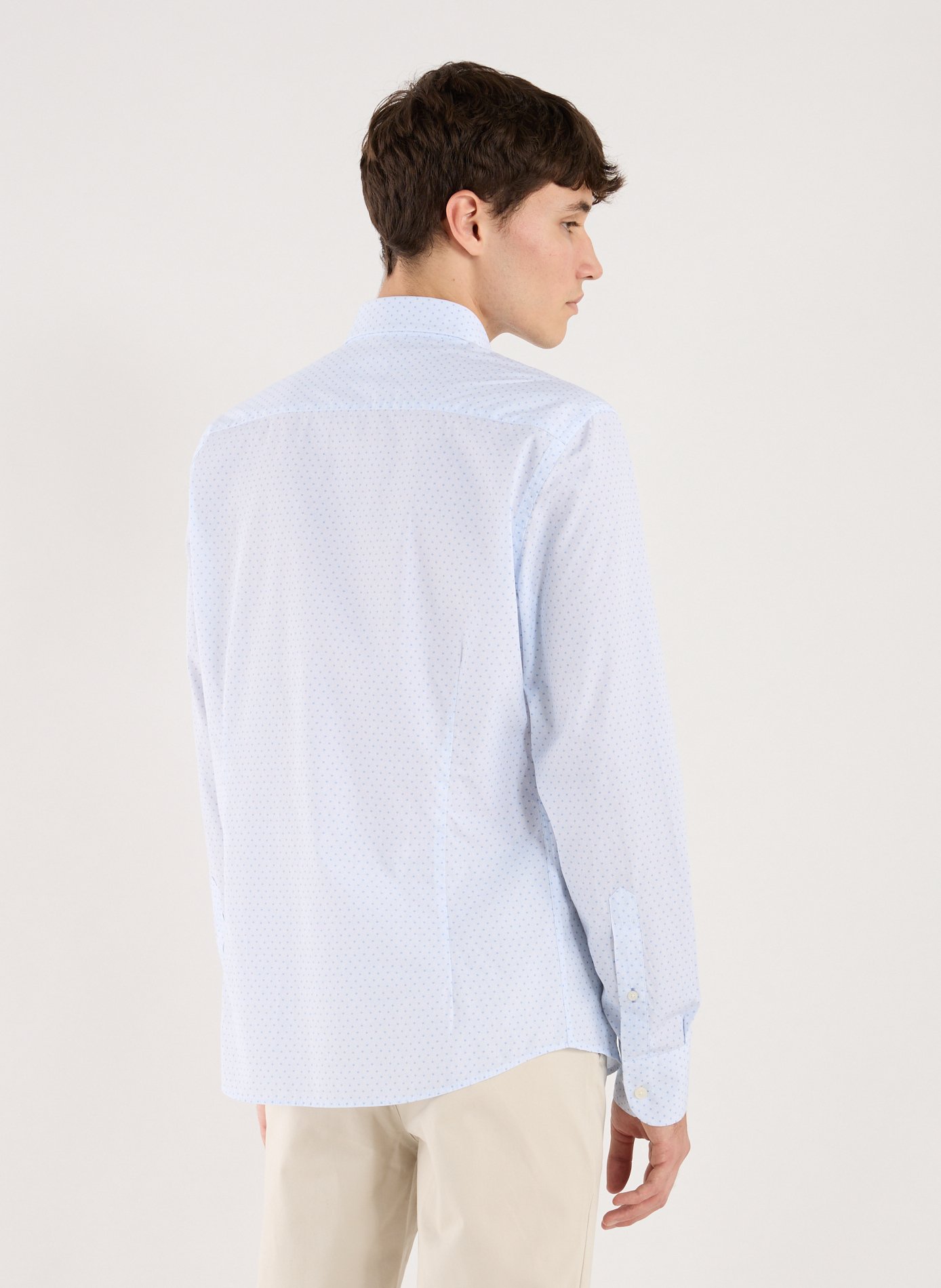 Chemise à motif  HACKETT Bleu