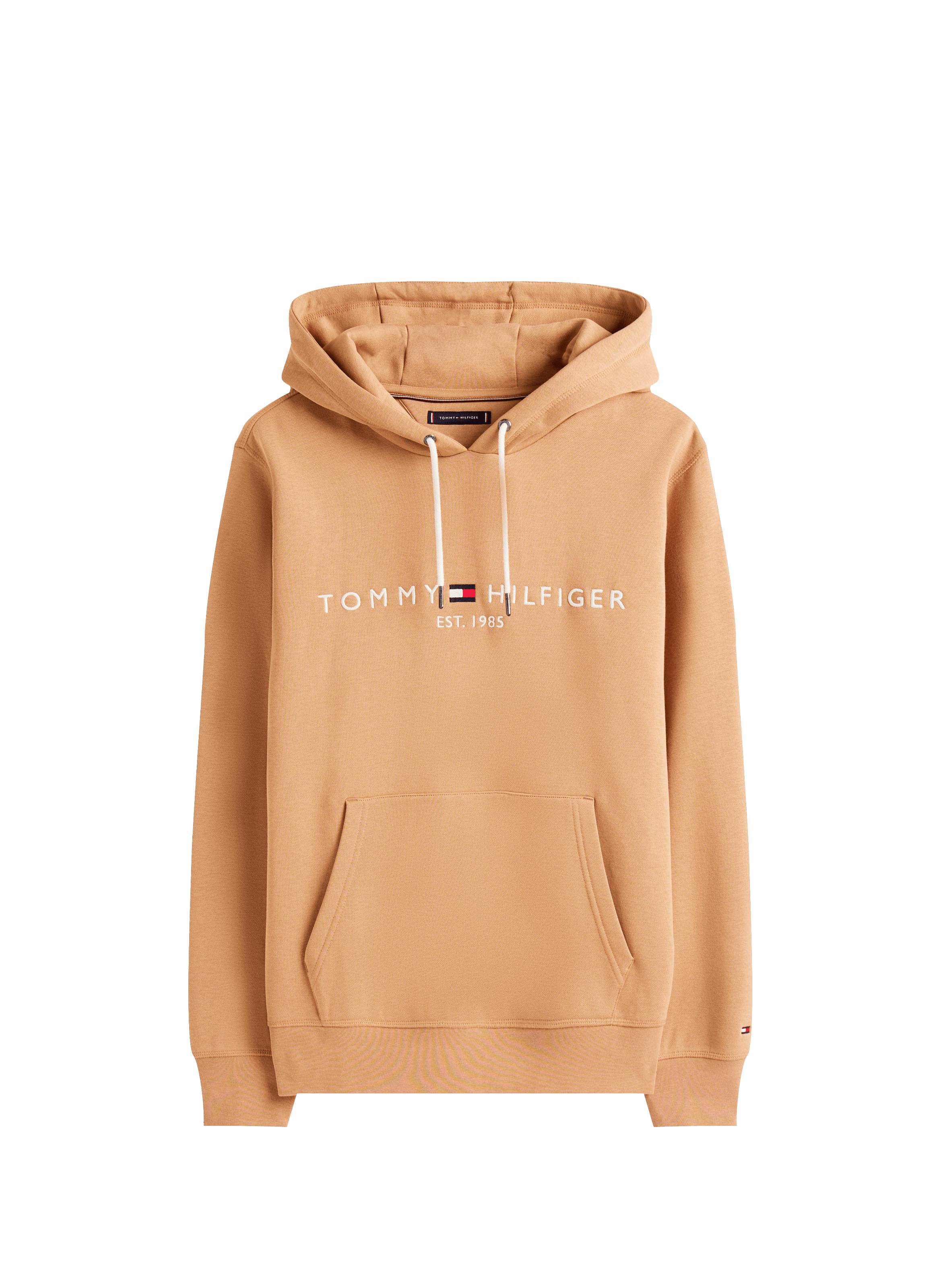 Cotton hoodie TOMMY HILFIGER Brown
