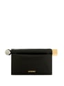 La pochette Rond Carré | Noir by JACQUEMUS JACQUEMUS La pochette Rond Carré | Noir
