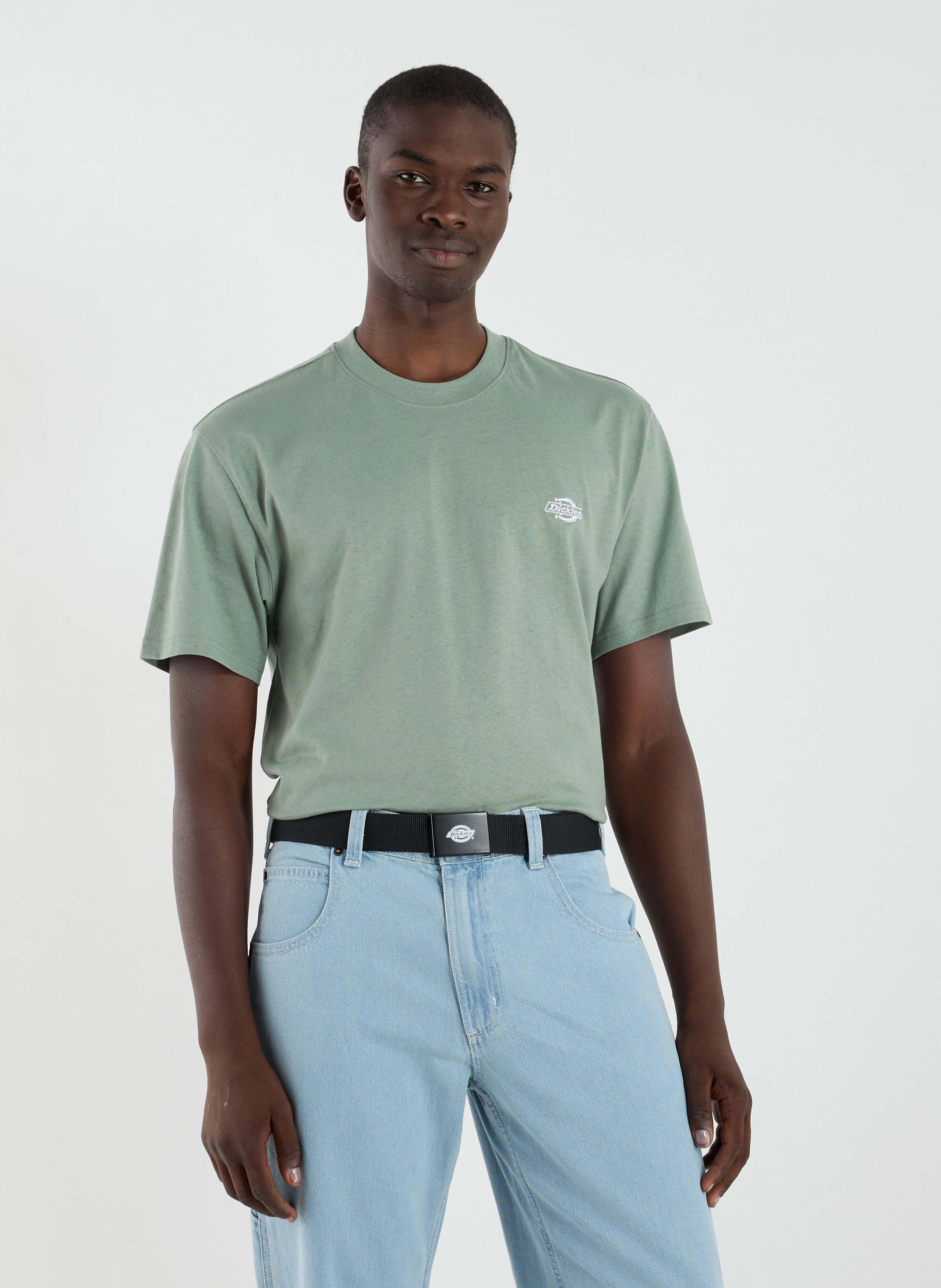 DICKIES T-shirt droit en coton Vert