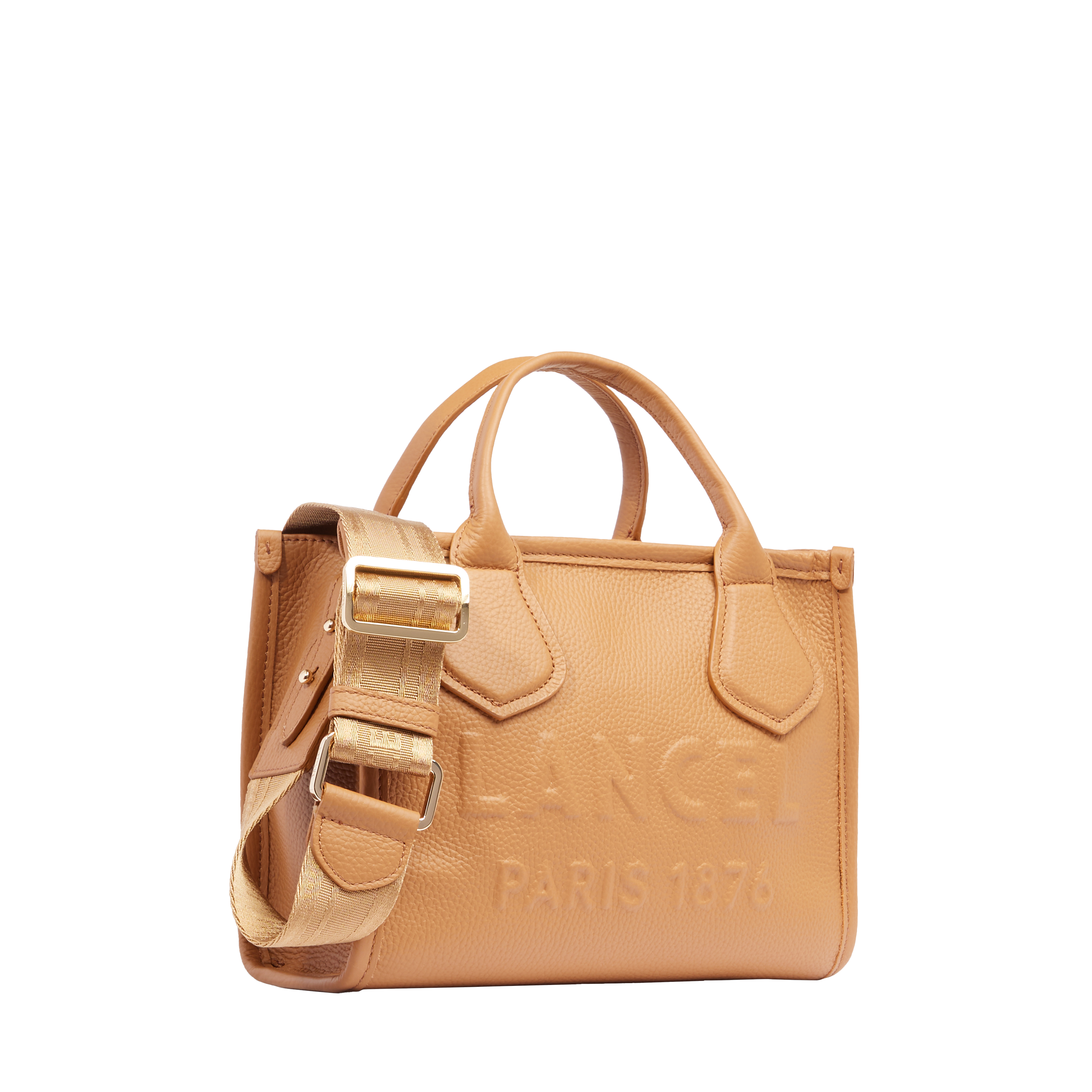 Cabas zippé s - jour de lancel LANCEL Marron