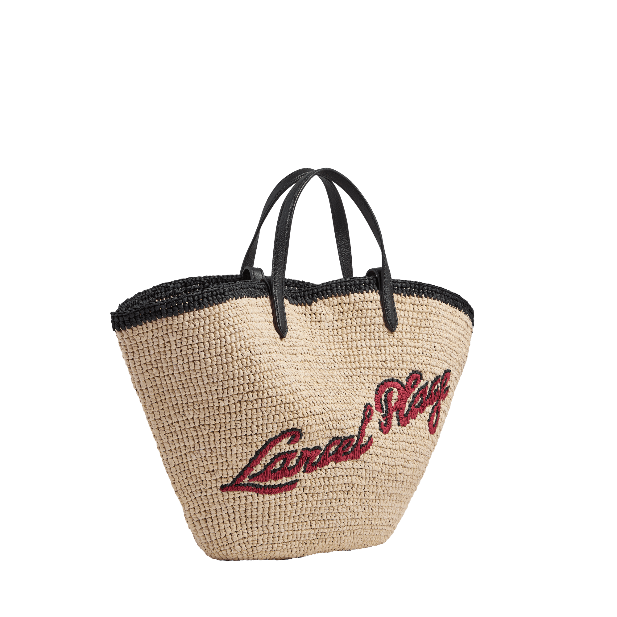 Tote bag summer mania large by lancel in polycarbonate and leather LANCEL Black