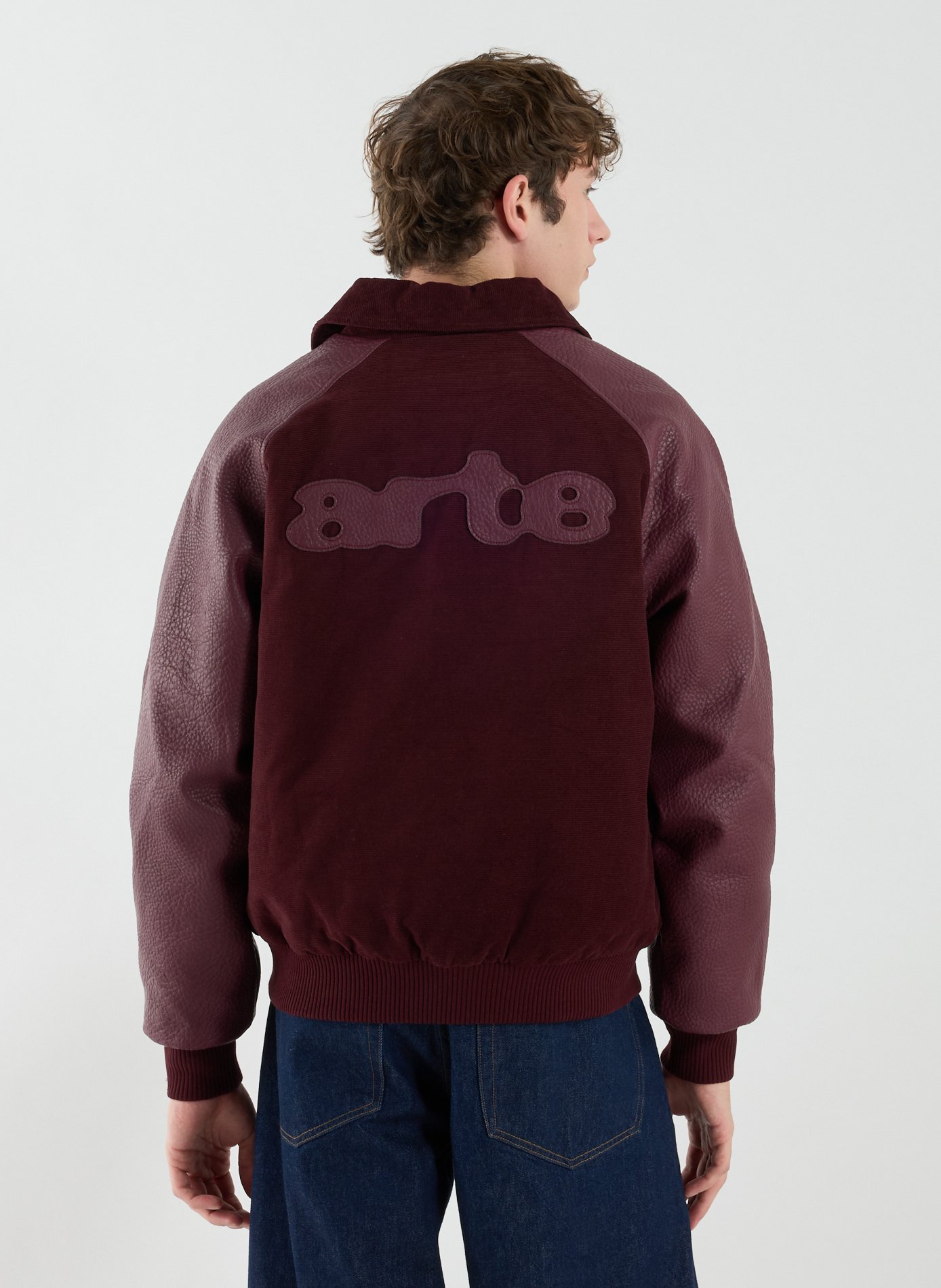 Loose-fit jacket with classic collar ARTE ANTWERP Red