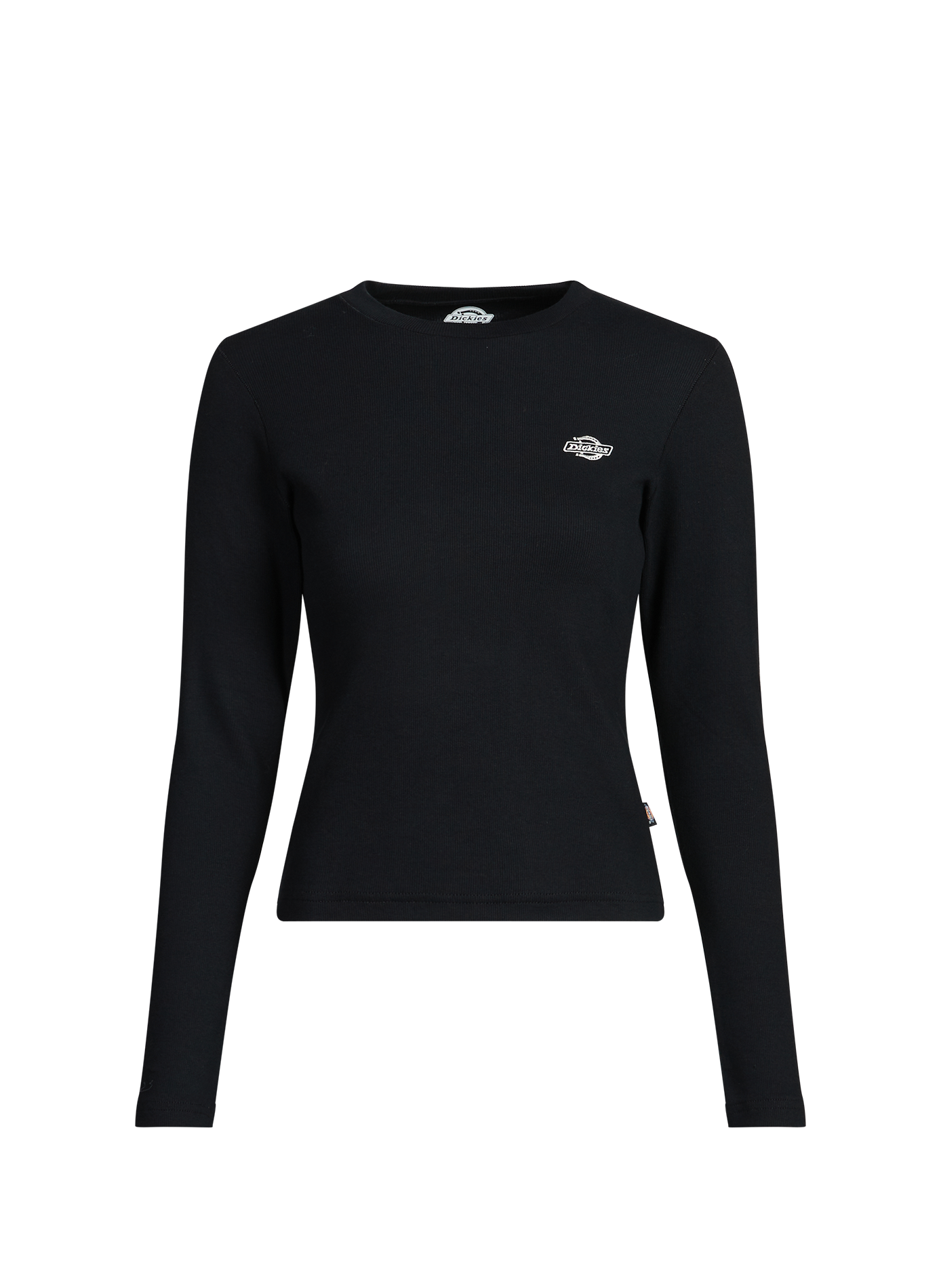<p>T-shirt Long Sleeve Gladeville in mixed cotton</p> DICKIES Black