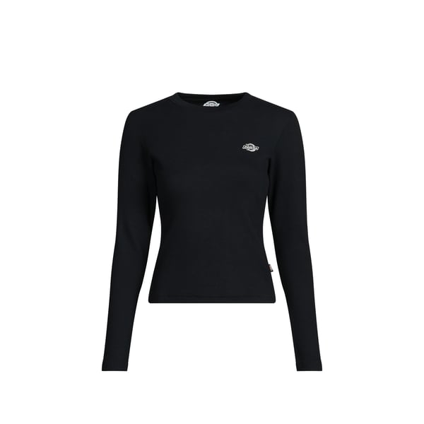 Dickies T-shirt Manches Longue Gladeville En Coton Mélangé In Black