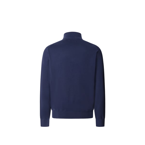 Hackett Pull col zippé en coton