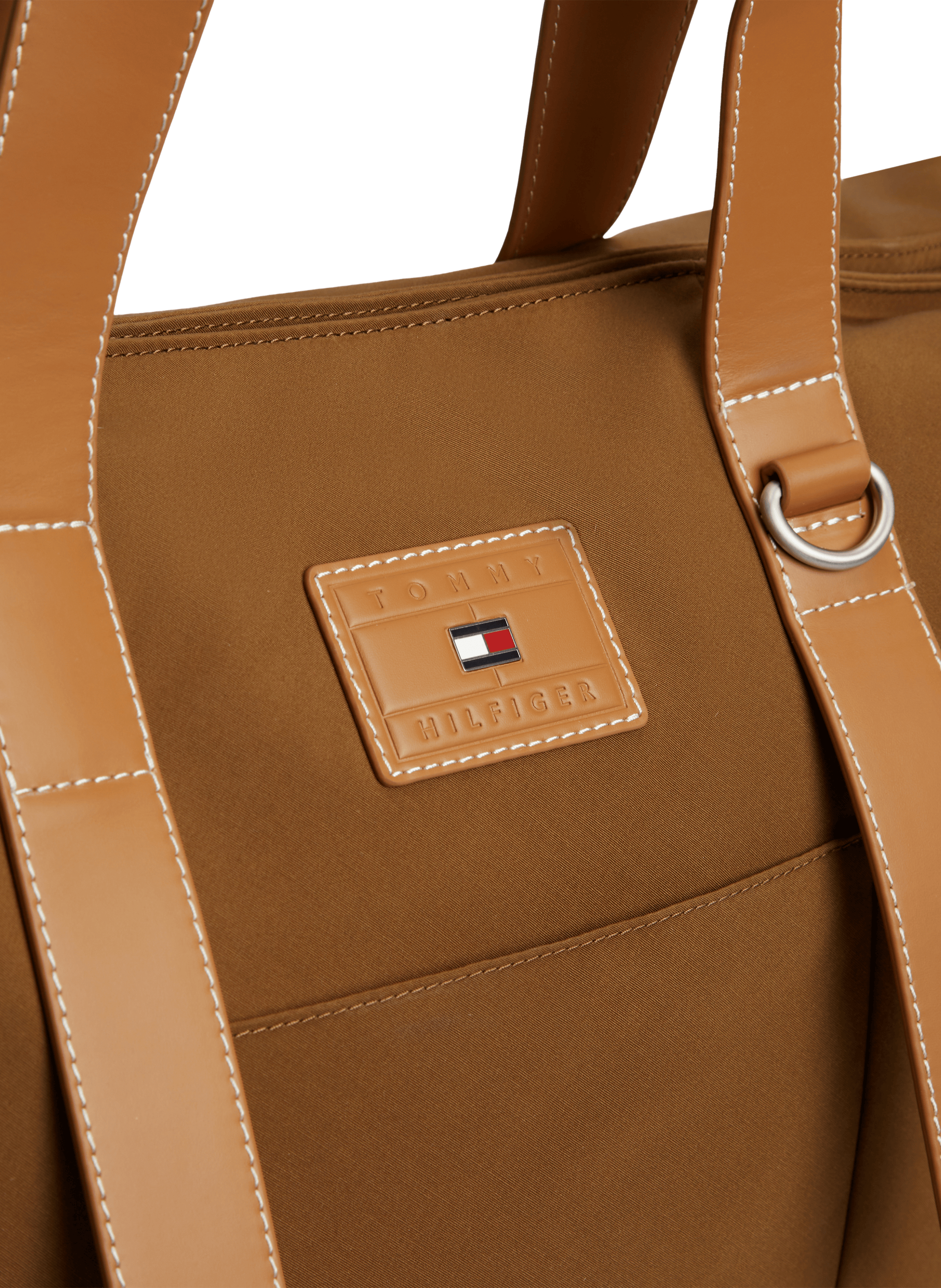 Flag Duffle Weekend Bag TOMMY HILFIGER Brown