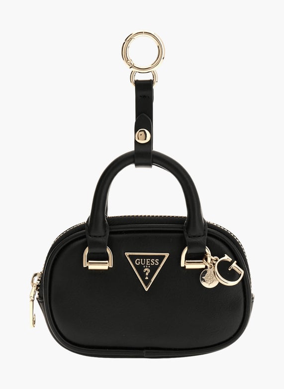 Guess Black Mini Handbag Keychain - Women | Printemps Guess Black Mini Handbag Keychain - Women | Printemps