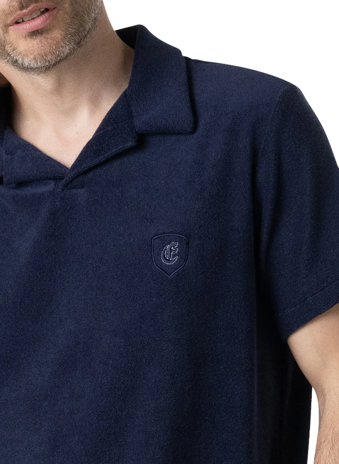 Ensemble de pyjama court éponge EMINENCE Blue