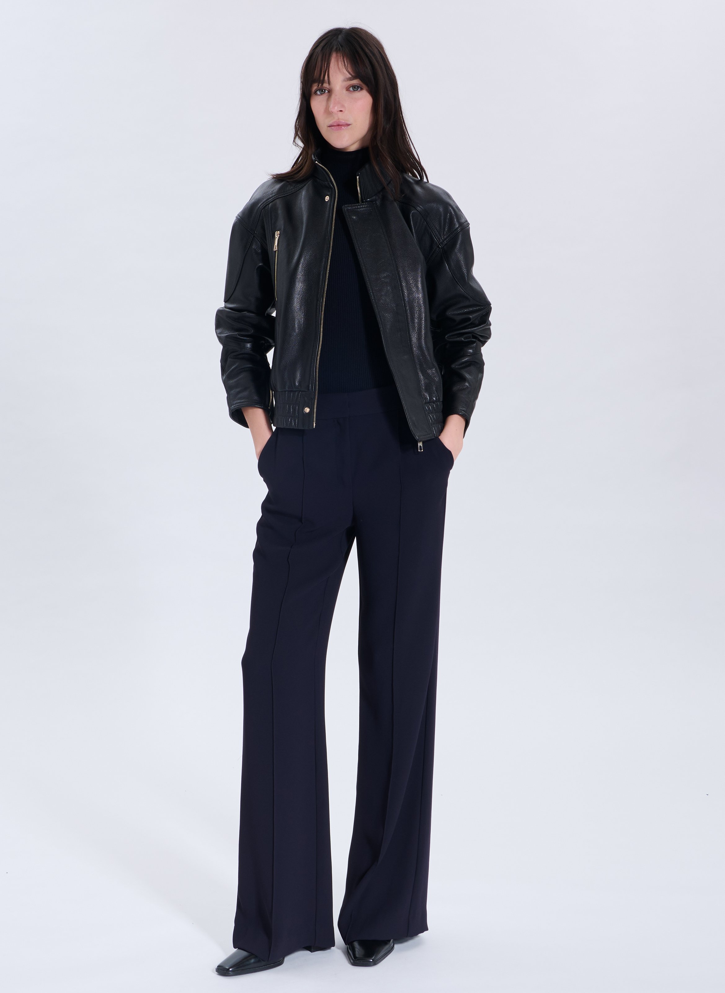 Pantalon  pervenche  Nocturne