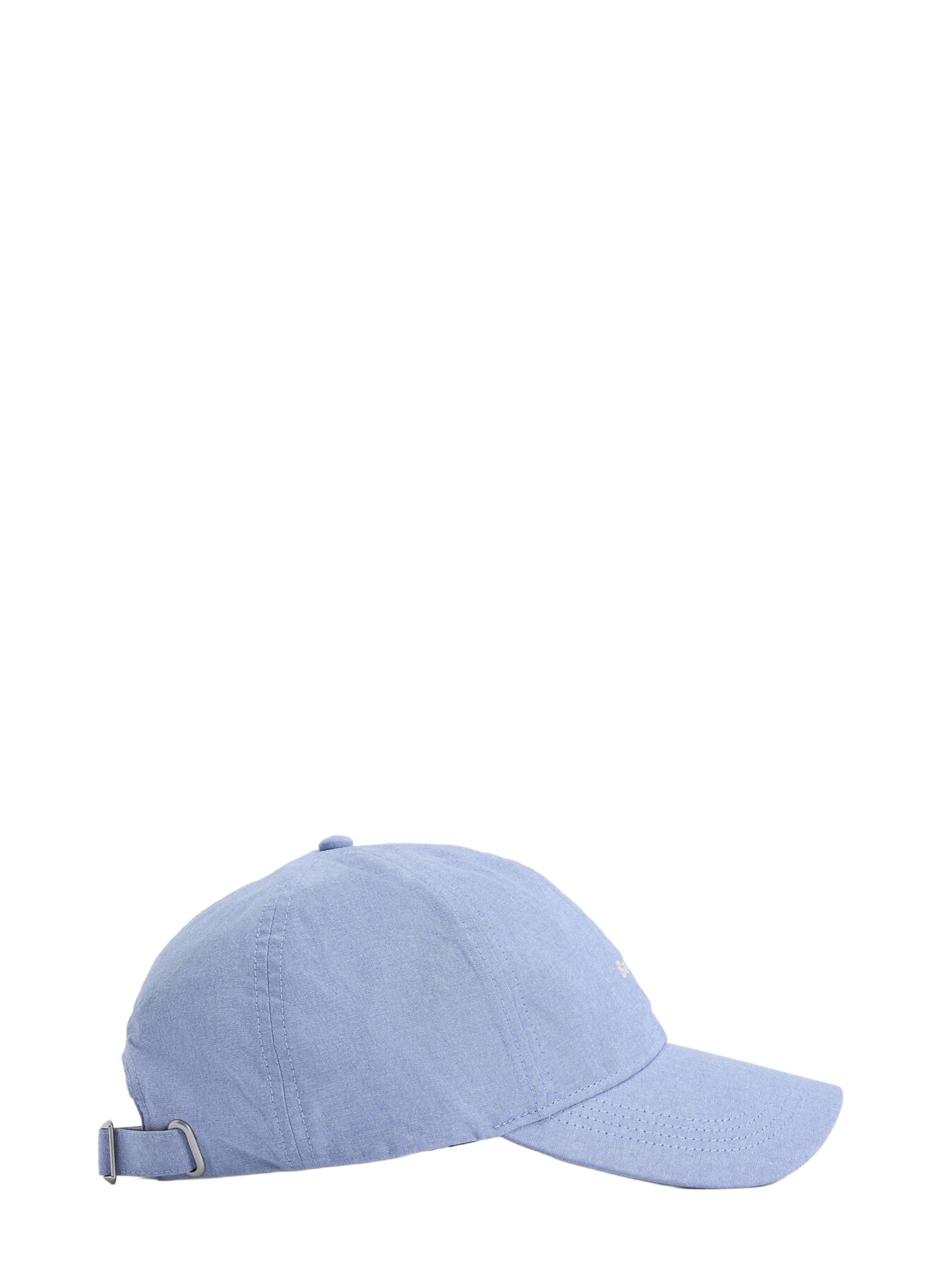 Casquette Nelson Chambray en coton BARBOUR Bleu