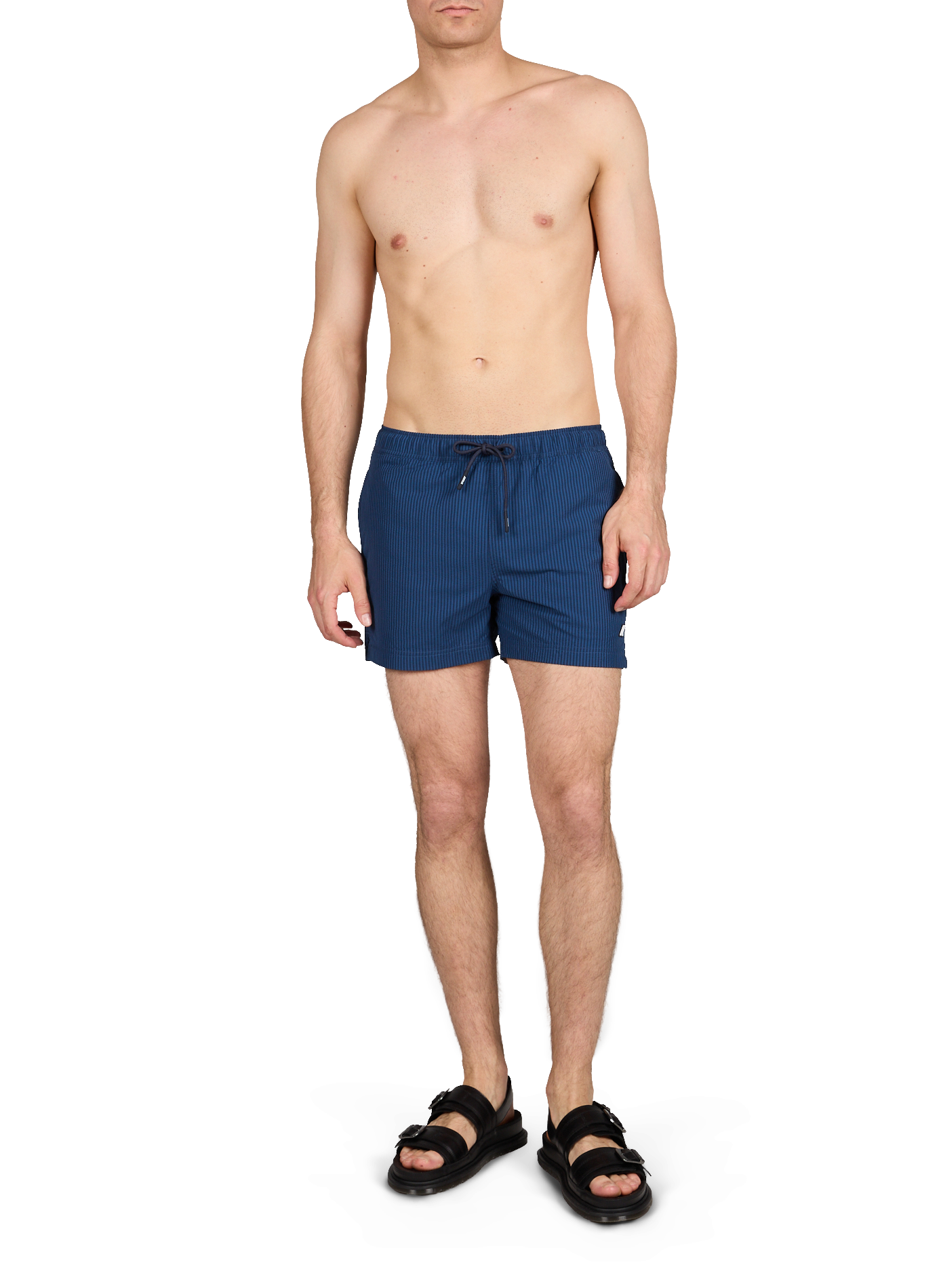 Striped Hazel swim shorts K-WAY Blue