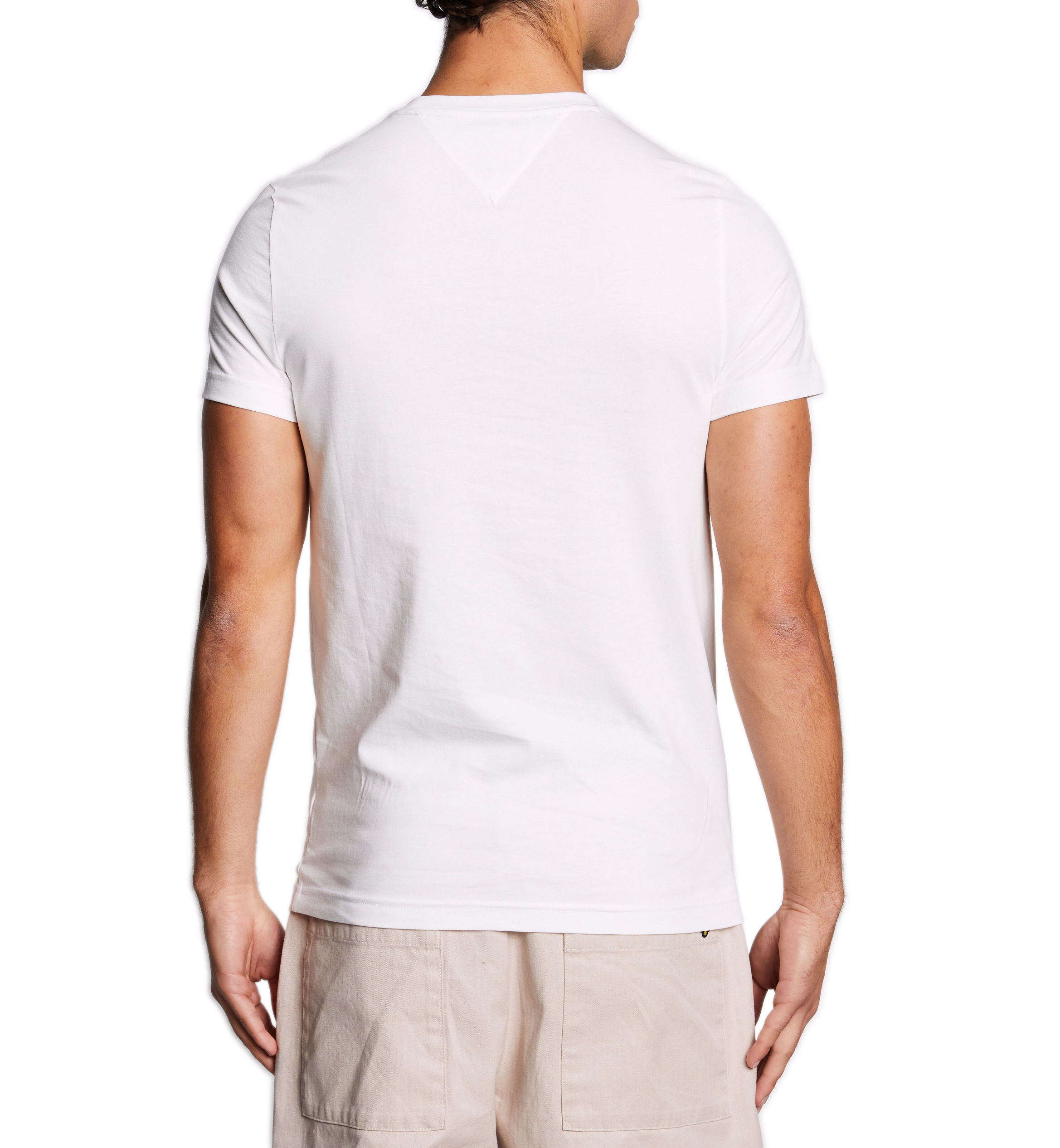 Organic cotton logo T-shirt TOMMY HILFIGER White