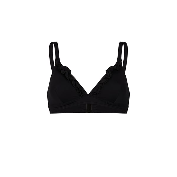 Haut de maillot de bain triangle à volants Haut de maillot de bain triangle à volants