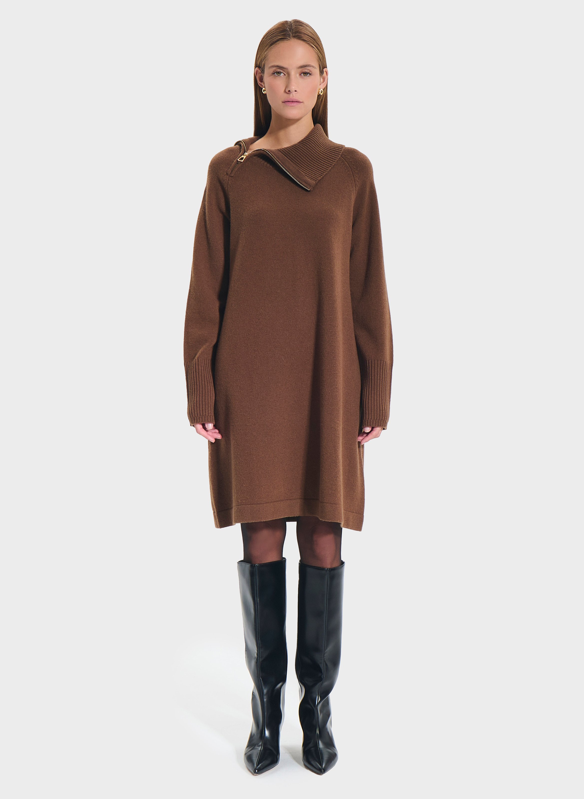Robe  robertina ZAPA Marron