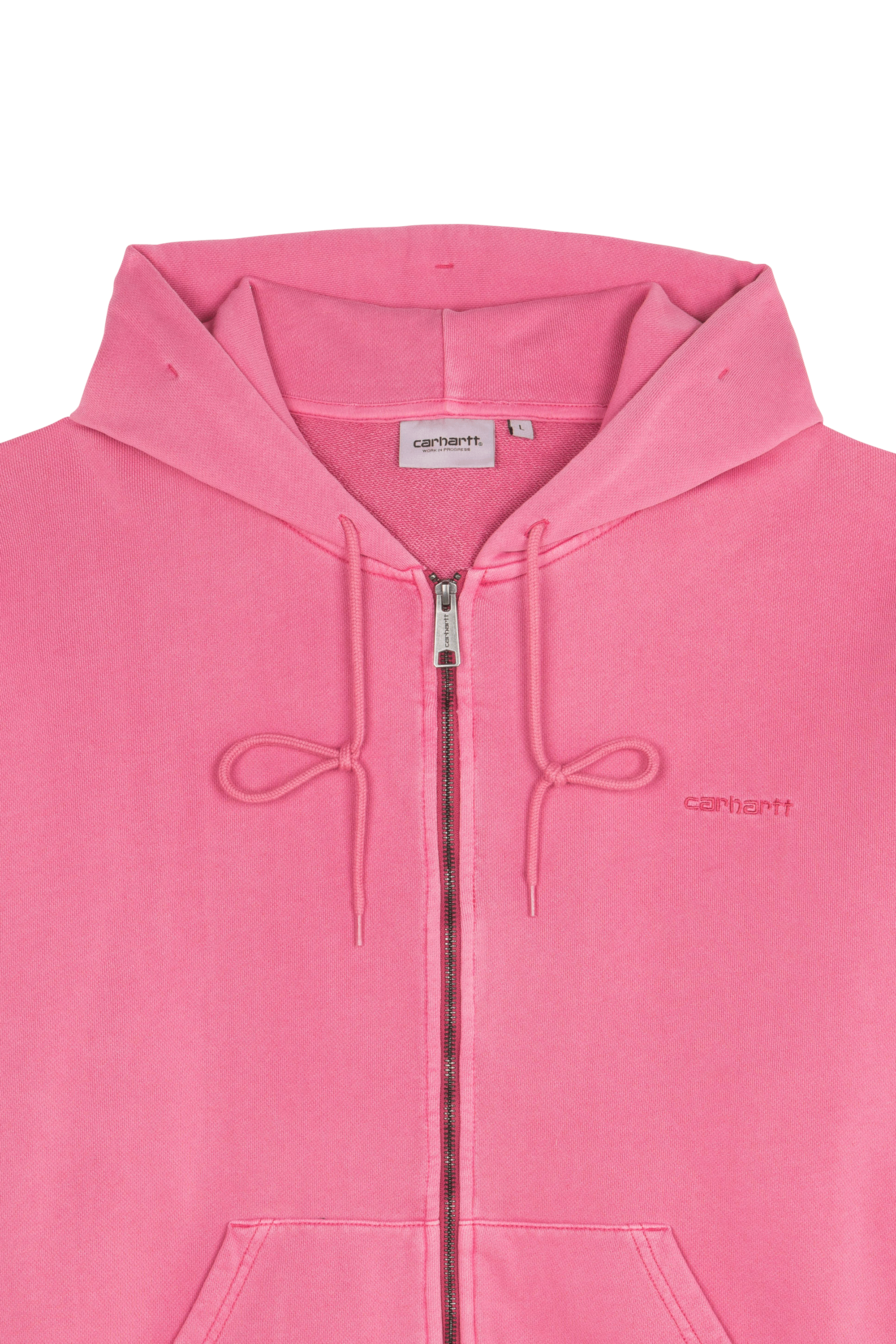 Hoodie zippé hooded benton sweat jacket CARHARTT WIP Rose