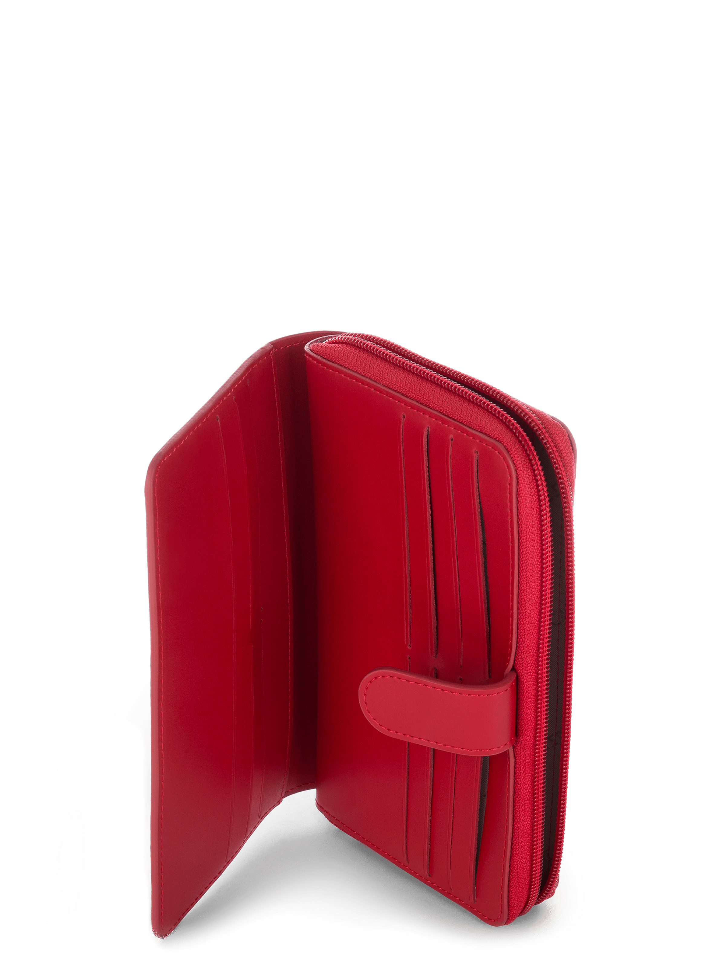 Back to back organizer wallet - smooth LANCASTER Red
