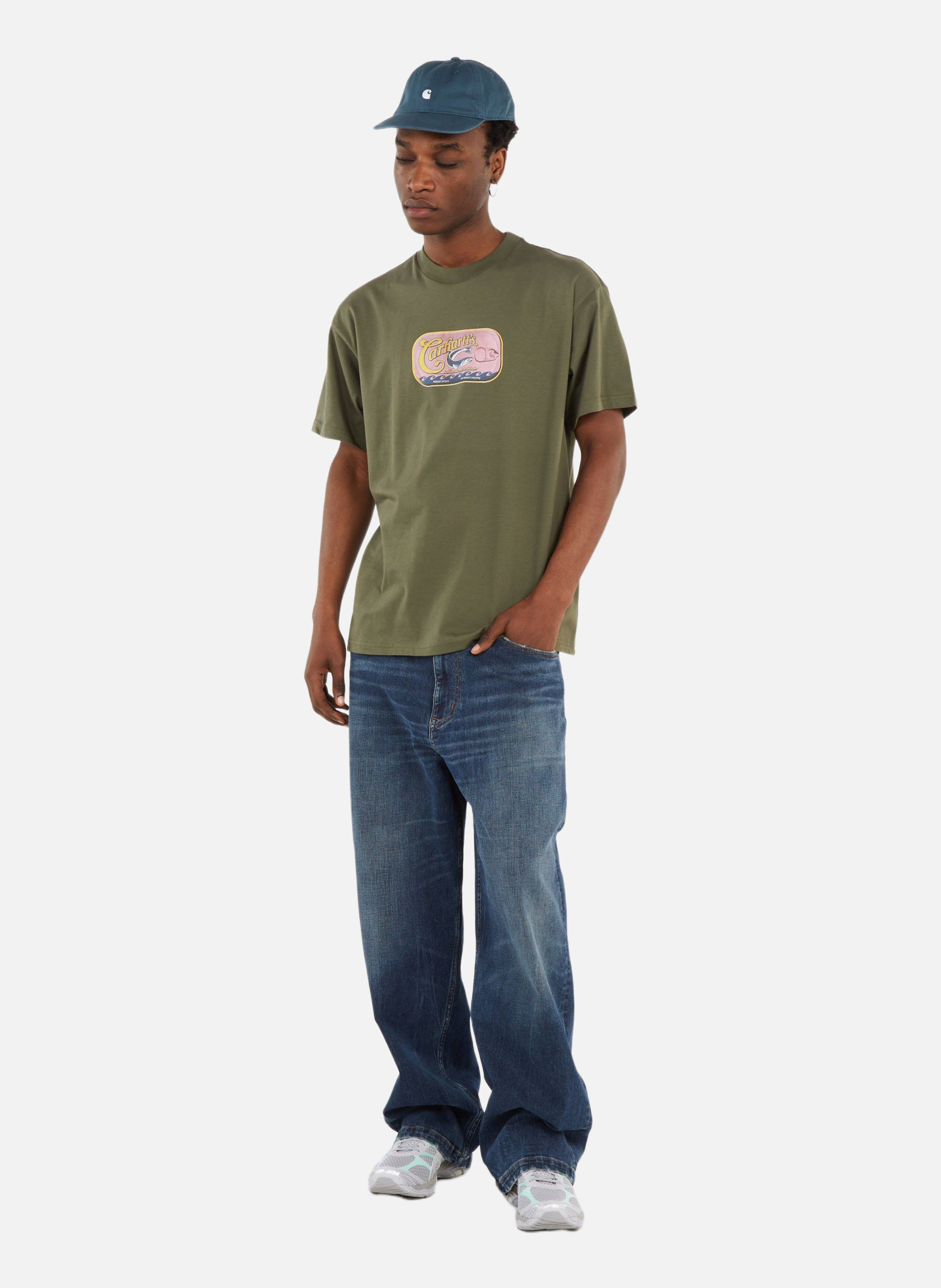 T-shirt s/s sardinas t-shirt CARHARTT WIP Vert