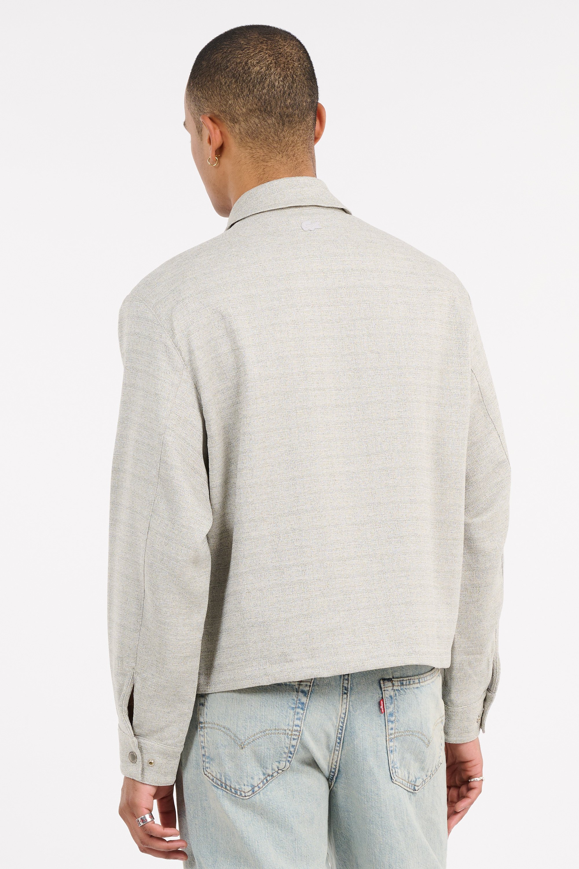 Veste blouson LACOSTE Gris