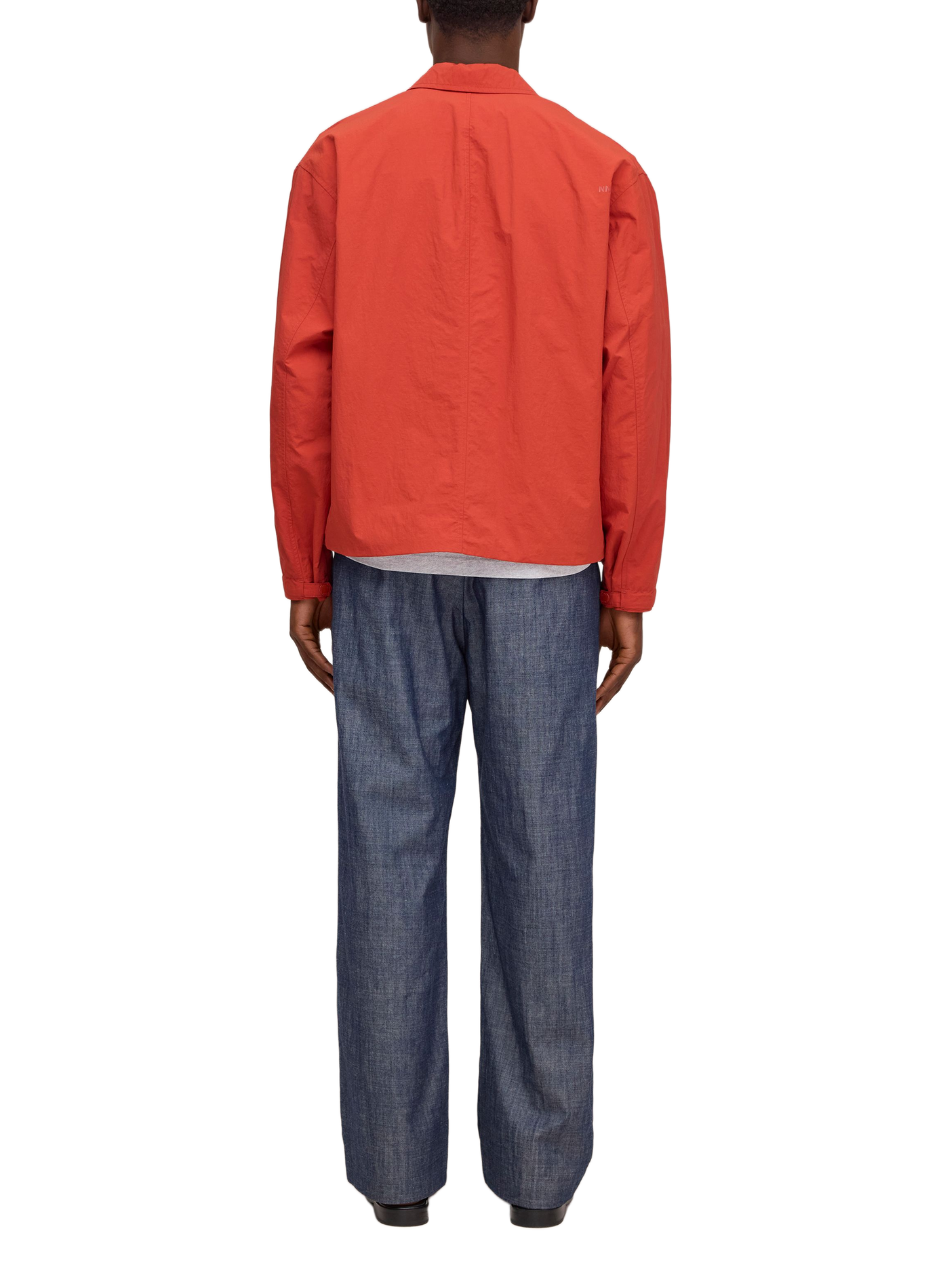 Lightweight jacket with classic collar NN.07 Red