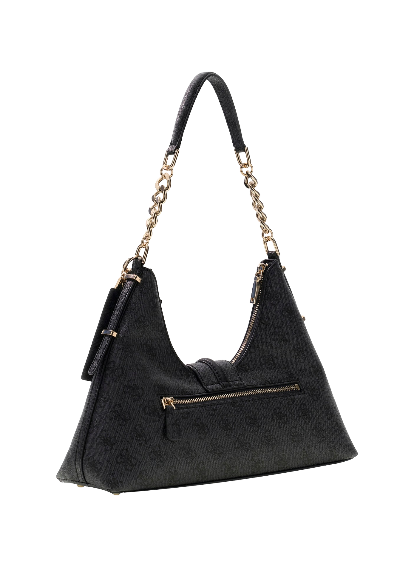 Bedruckte Handtasche GUESS Schwarz