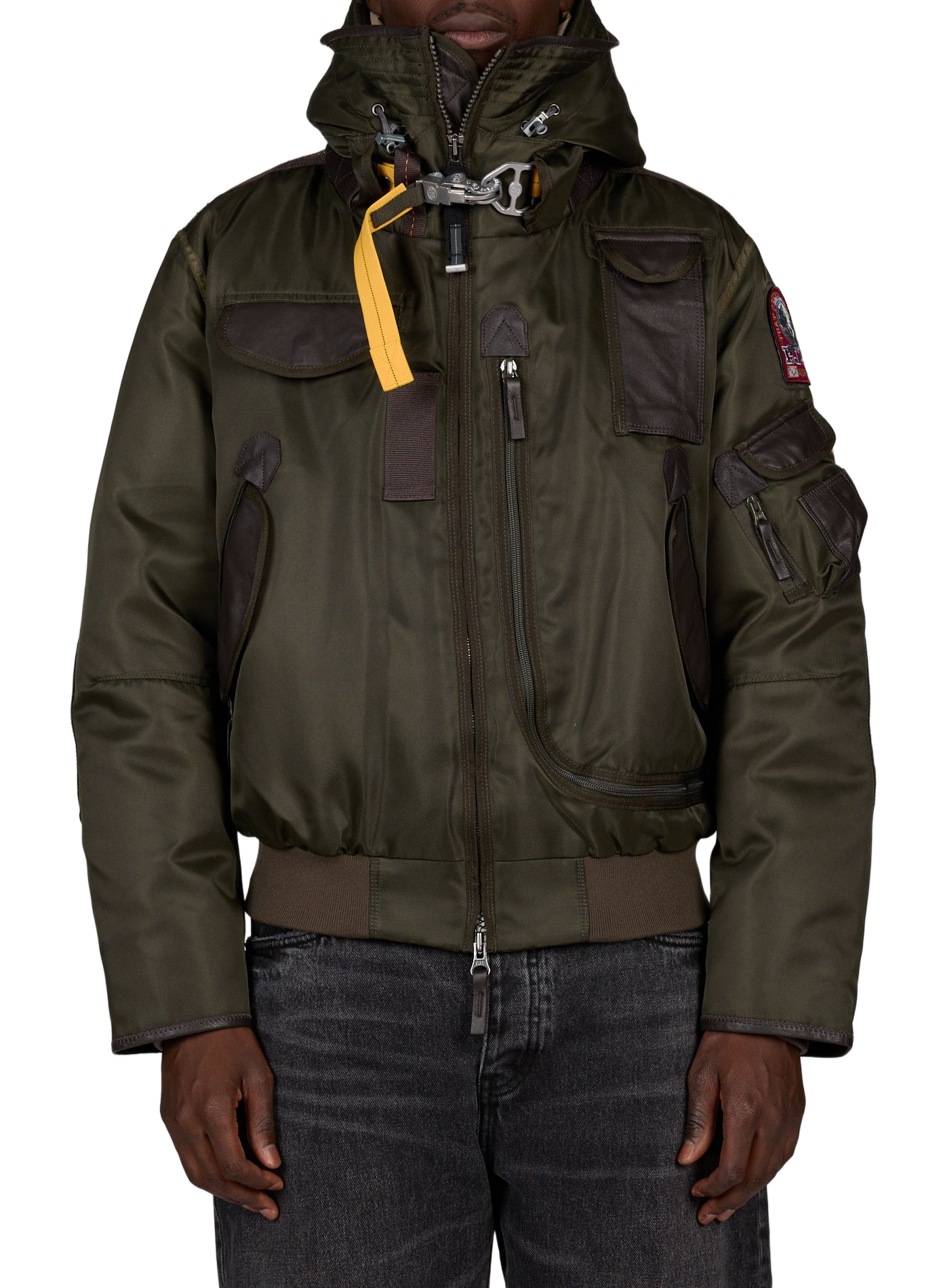 Parka Gobi met capuchon PARAJUMPERS Kaki