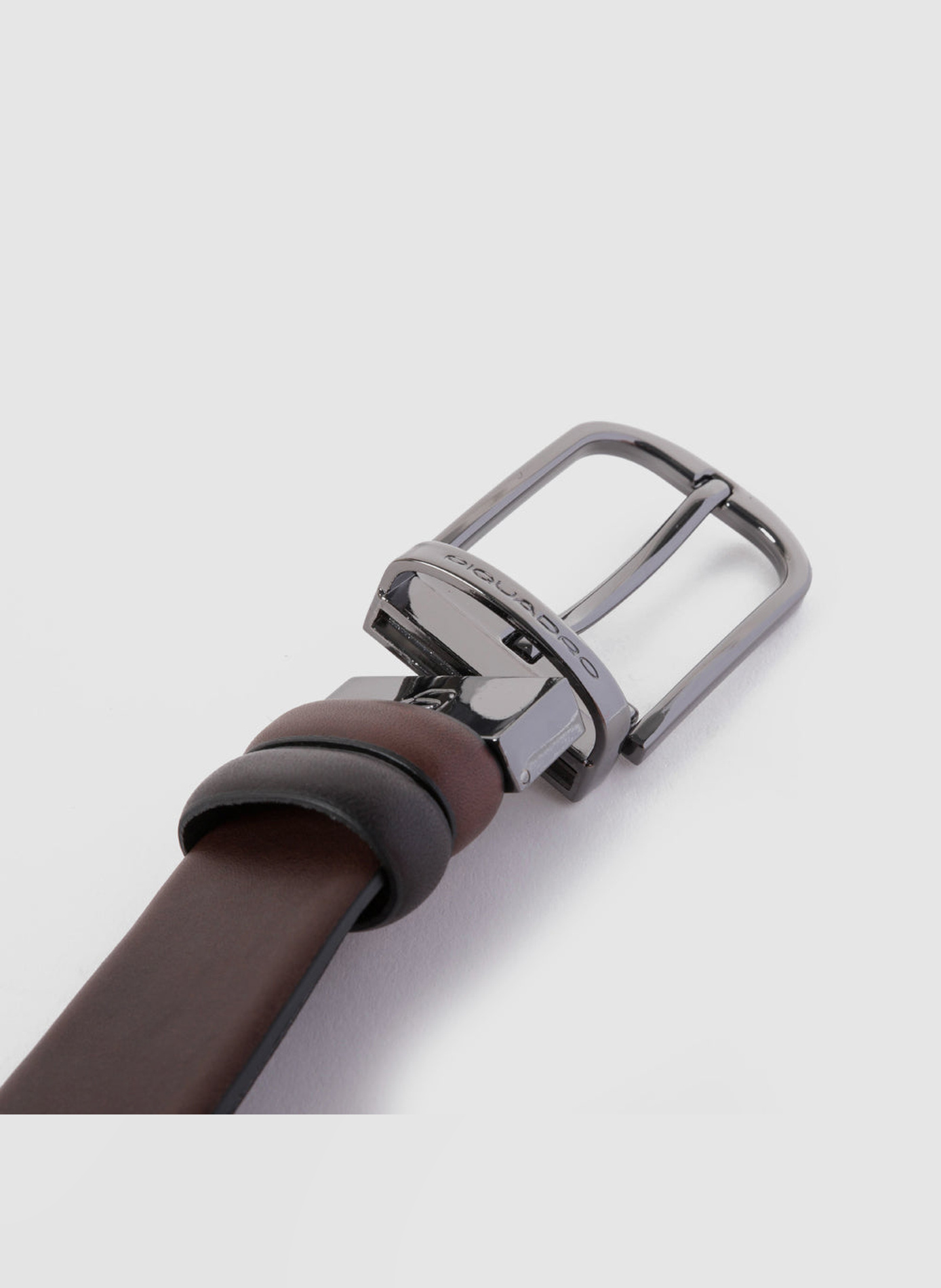 Ceinture homme en cuir avec boucle-ardillon | Marron PIQUADRO Homme