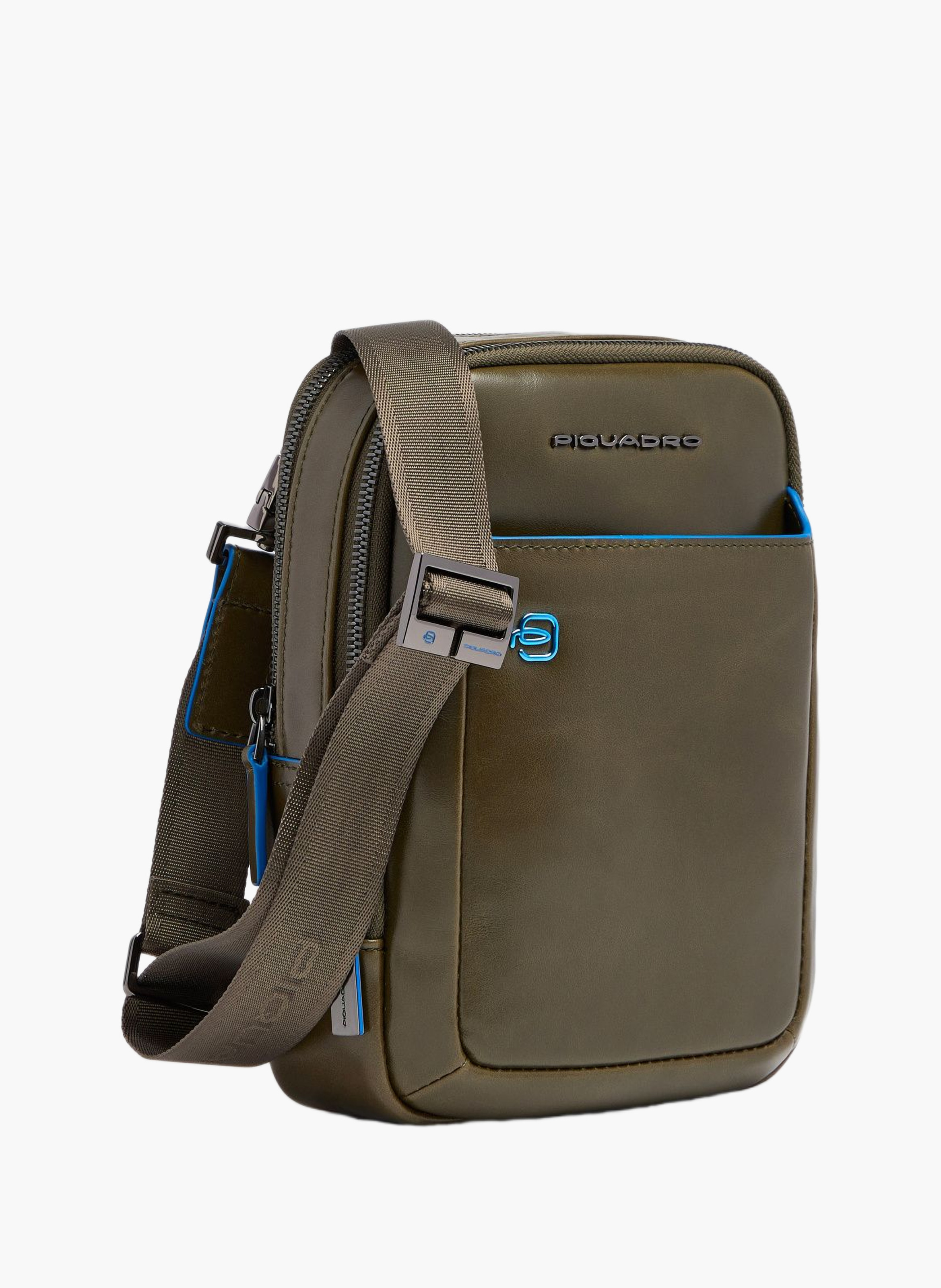 Schoudertas voor heren voor iPad® PIQUADRO Groen