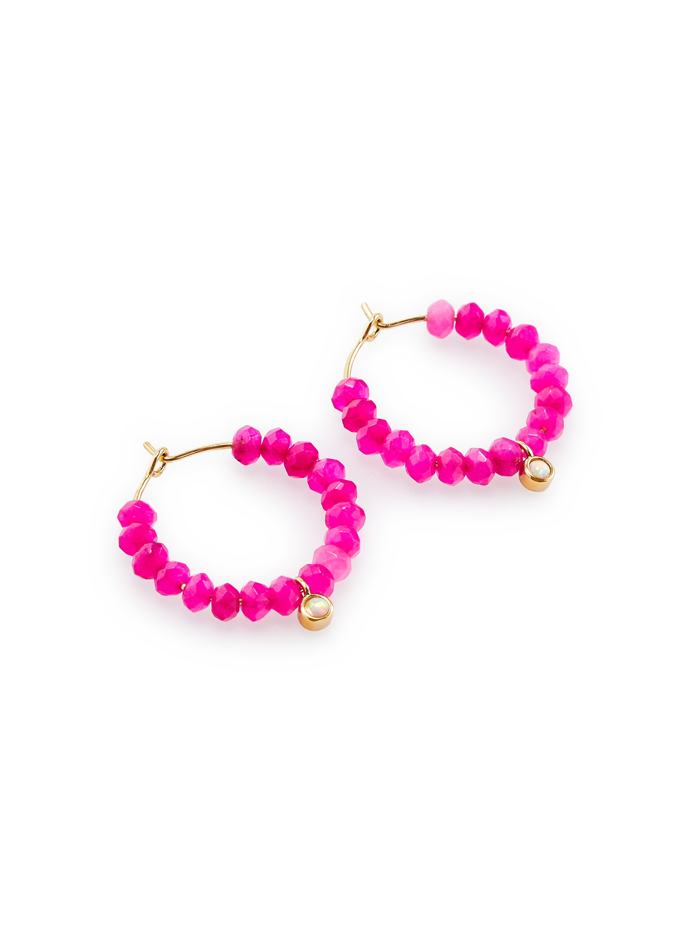 Pump Up The Jam earrings ANNI LU Pink
