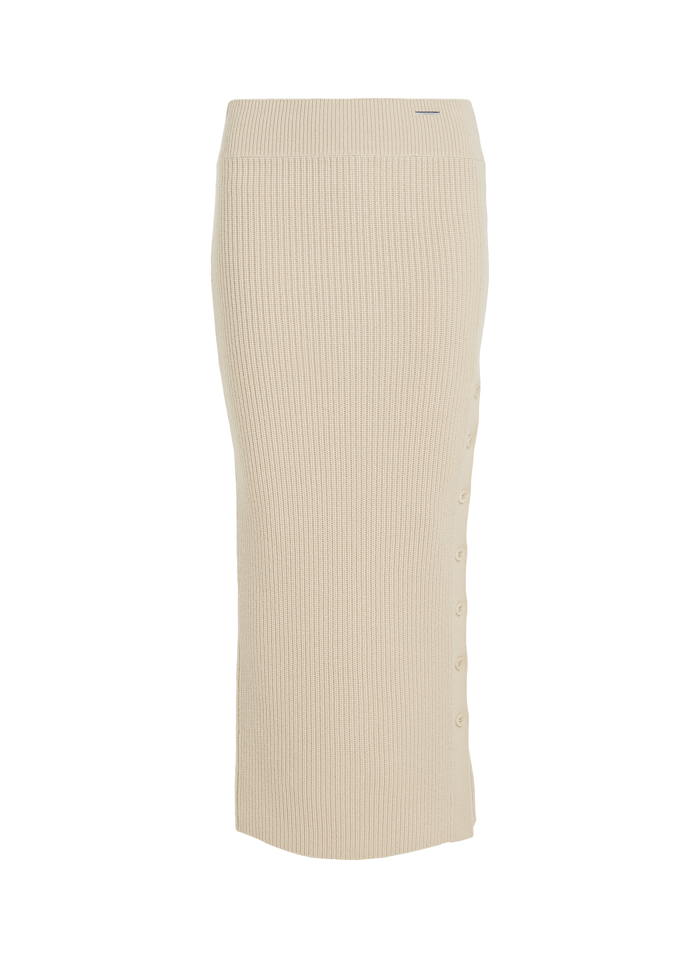 Jupe longue en laine recyclée