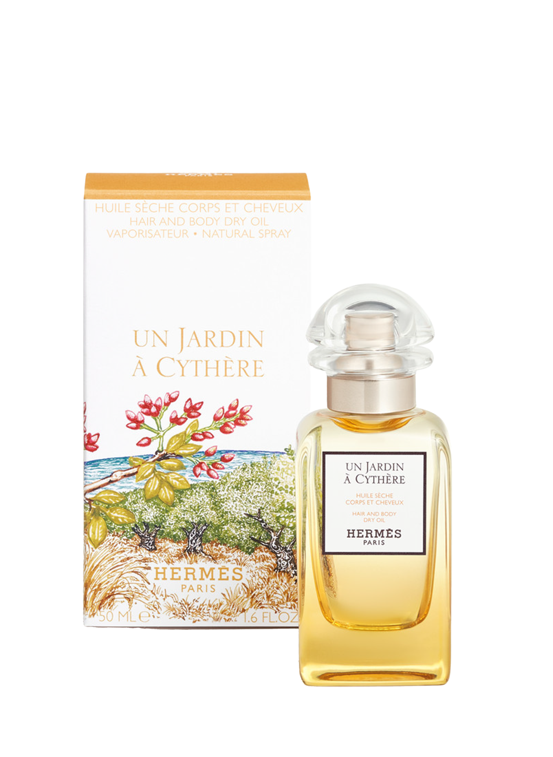 Un Jardin à Cythère - Huile sèche corps et cheveux HERMÈS No color