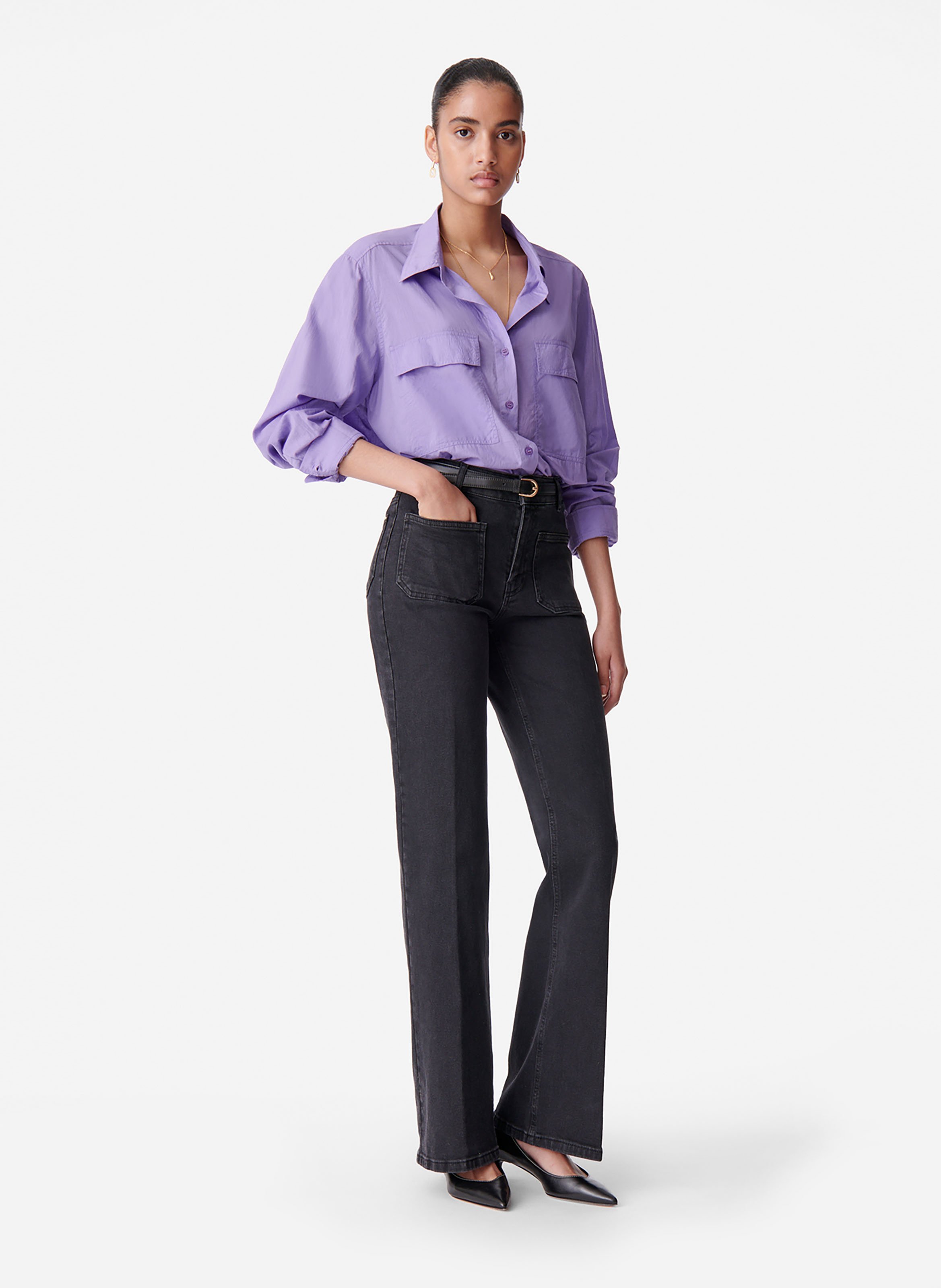 Jean Flare Dompay VANESSA BRUNO Noir