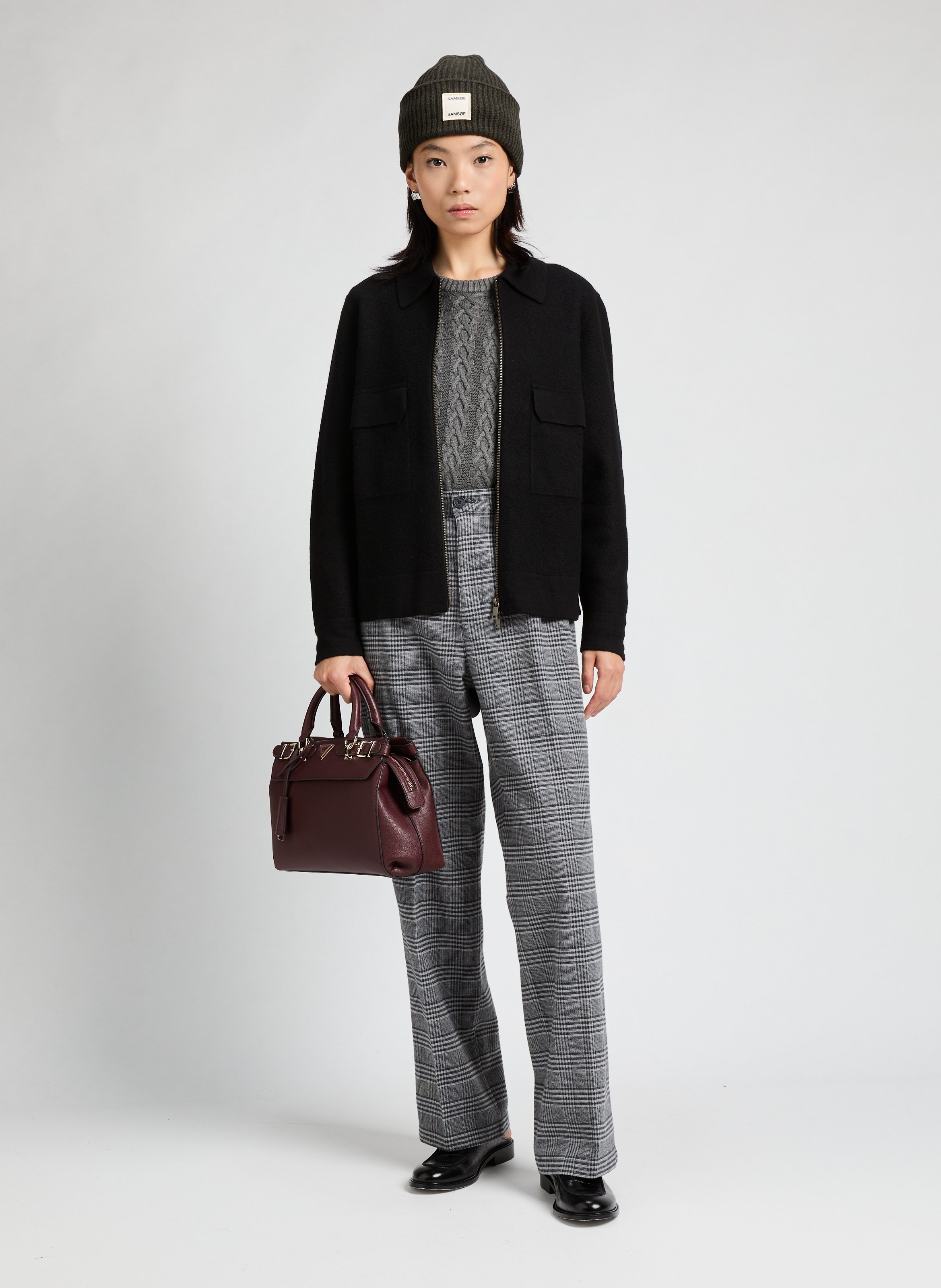 Pantalon en coton DOCKERS Gris