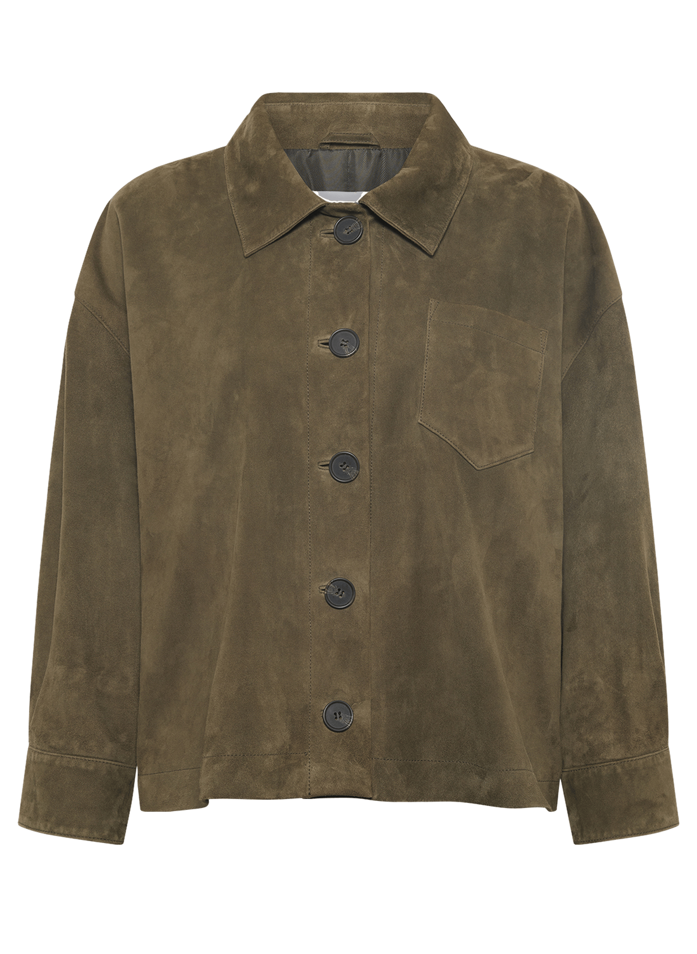 Surchemise en cuir velours - rose GERARD DAREL Vert