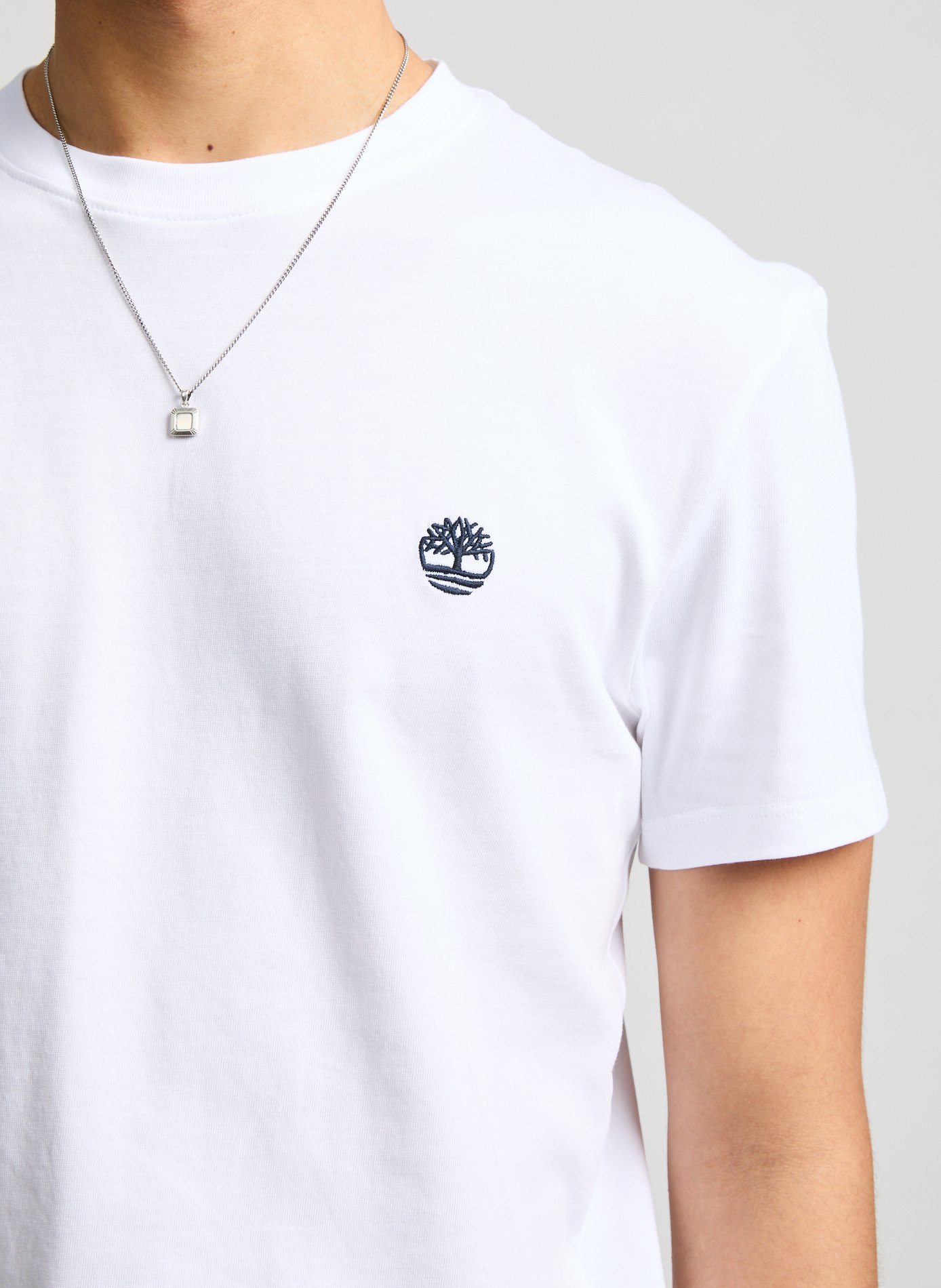 Cotton T-shirt TIMBERLAND White