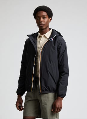 Blouson droit à capuche K-WAY Blouson droit à capuche K-WAY
