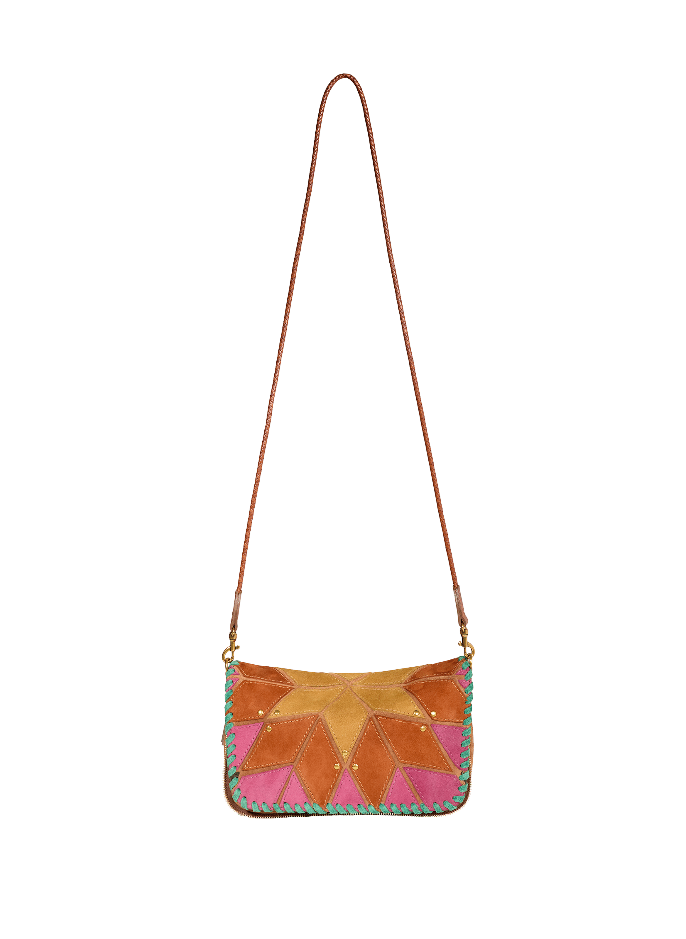 Sac bandoulière Bobi S en cuir JÉRÔME DREYFUSS Multicolore