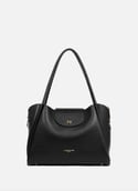 Sac cabas épaule - ida double  Noir - in - nude