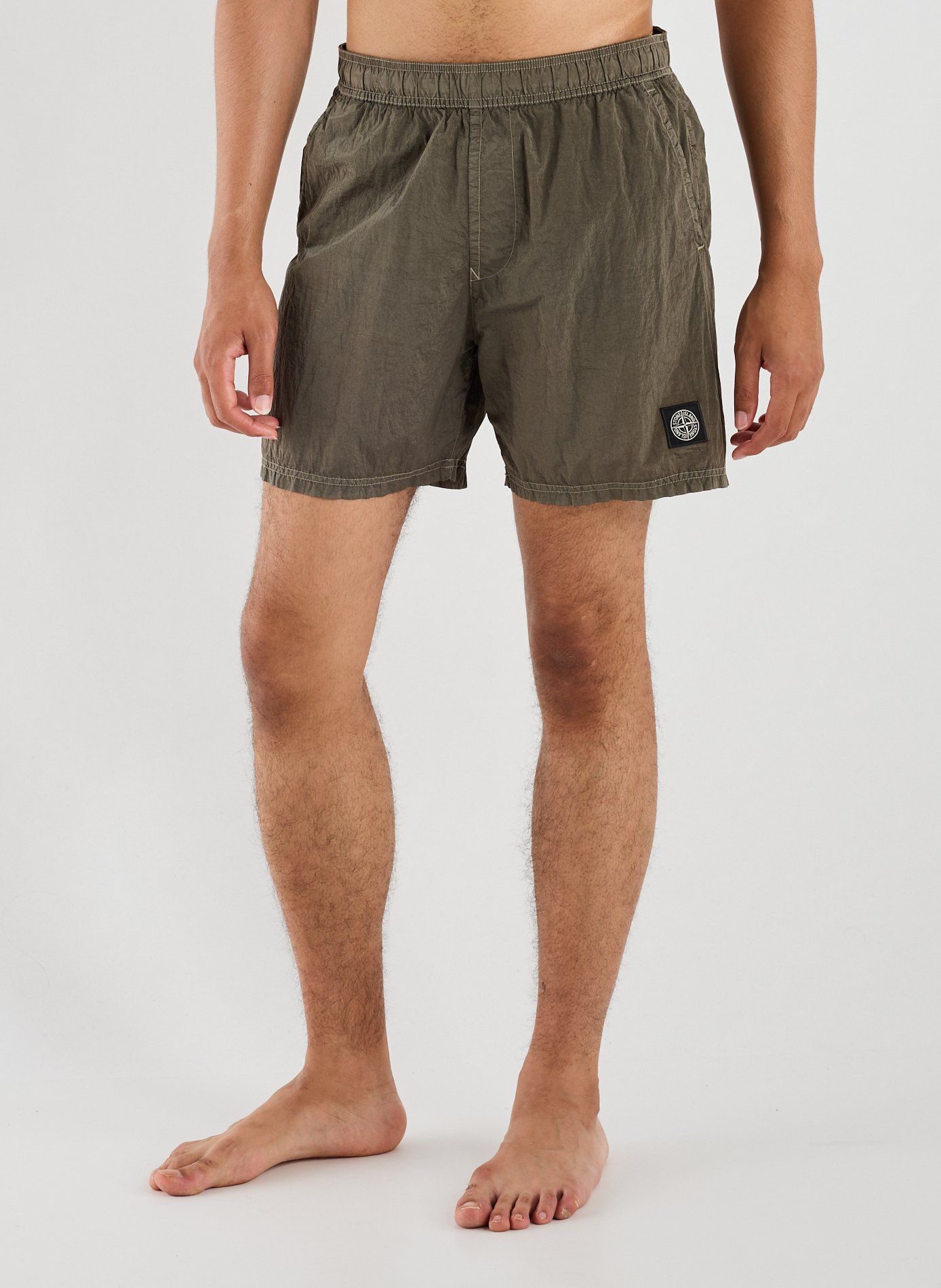 Fitted Bermuda Shorts STONE ISLAND Green