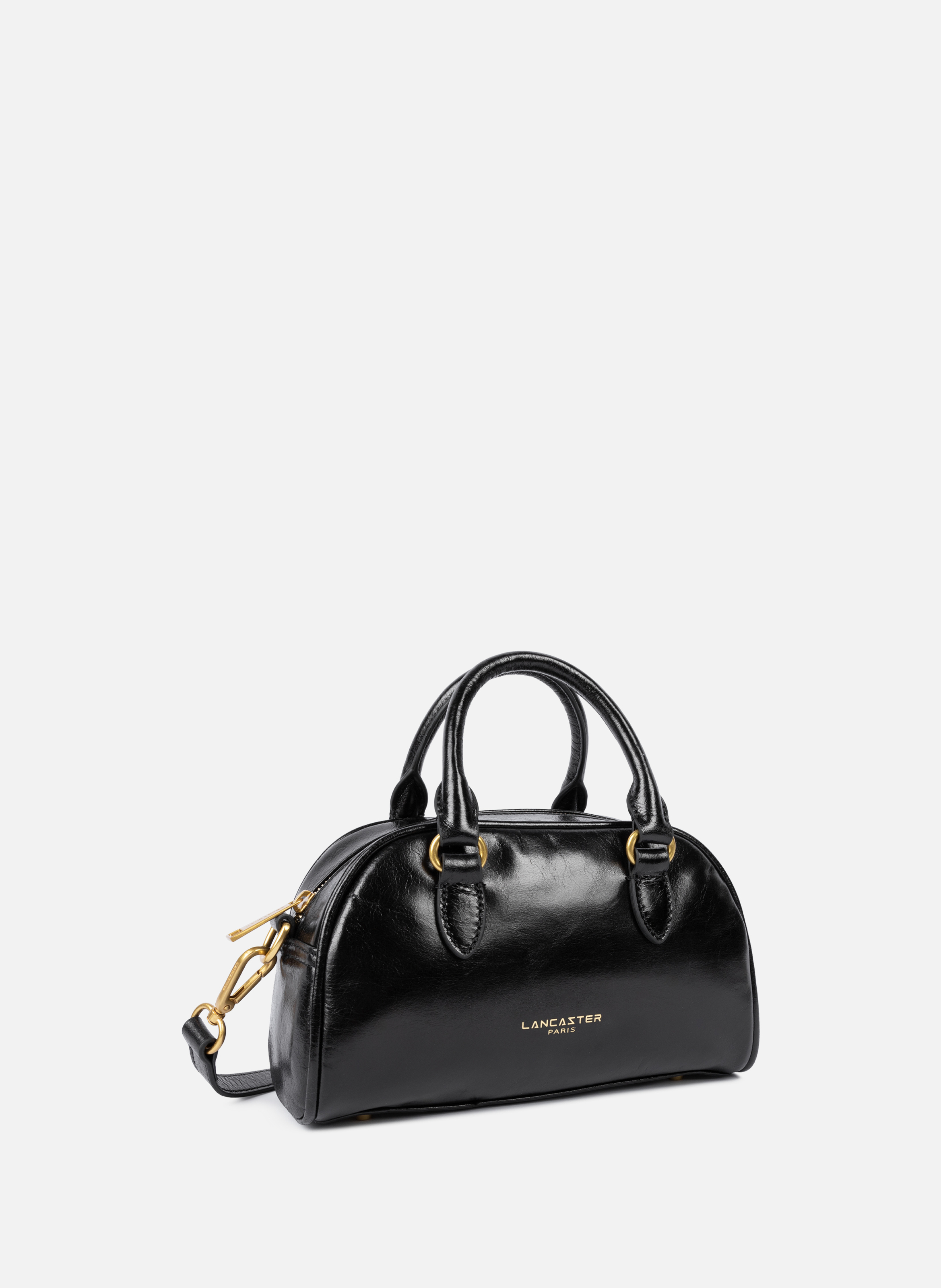 Petit sac à main bowling - rétro bow LANCASTER Noir