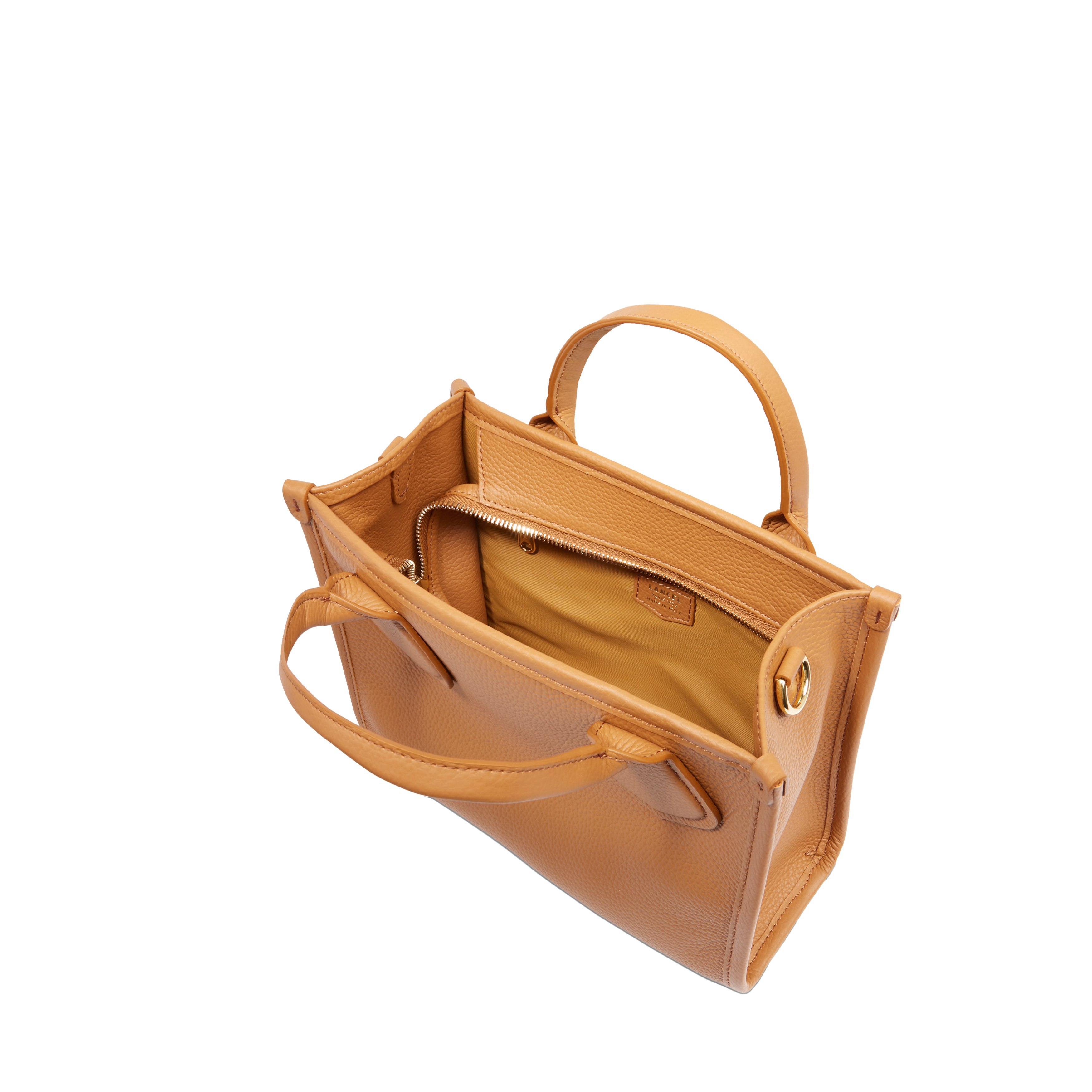 Cabas zippé s - jour de lancel LANCEL Marron